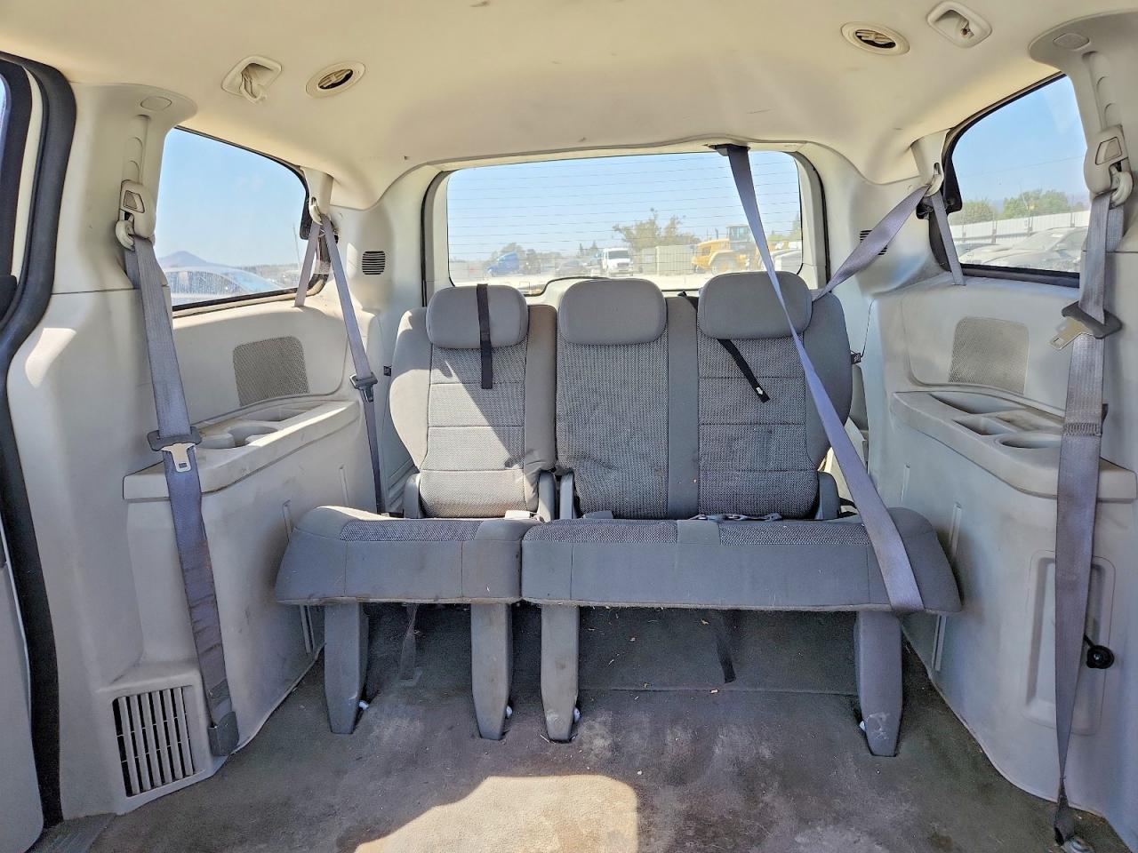2009 Dodge Grand Caravan Se White vin: 2D8HN44E89R666433