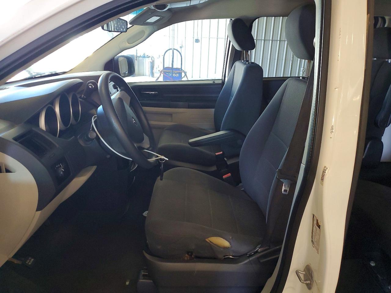 2009 Dodge Grand Caravan Se White vin: 2D8HN44E99R542025