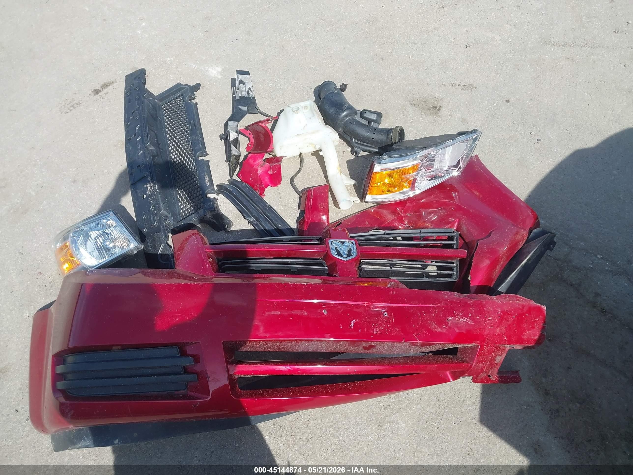 2009 Dodge Grand Caravan Se Red vin: 2D8HN44E99R616477