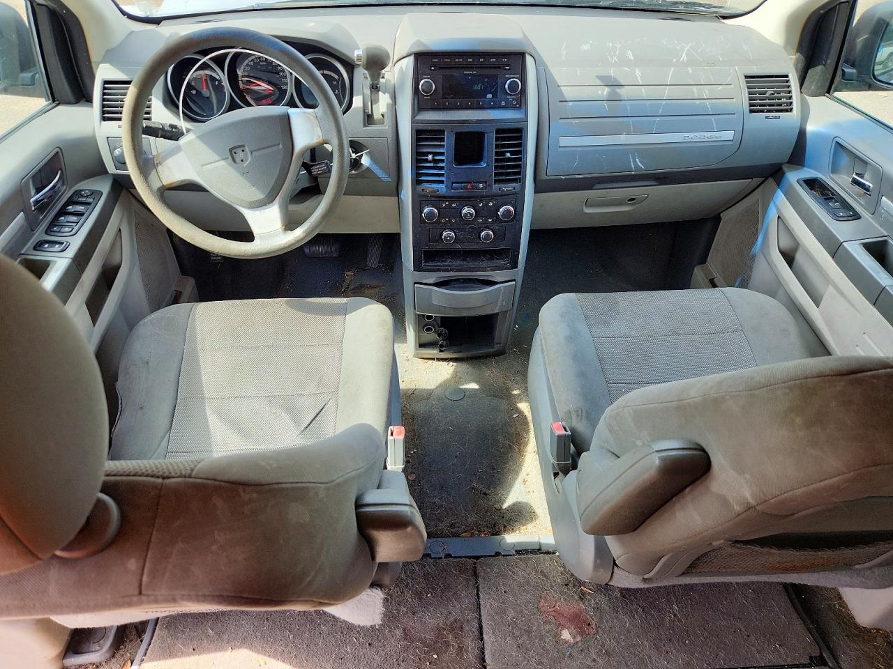 2009 Dodge Grand Caravan Se Silver vin: 2D8HN44E99R623655