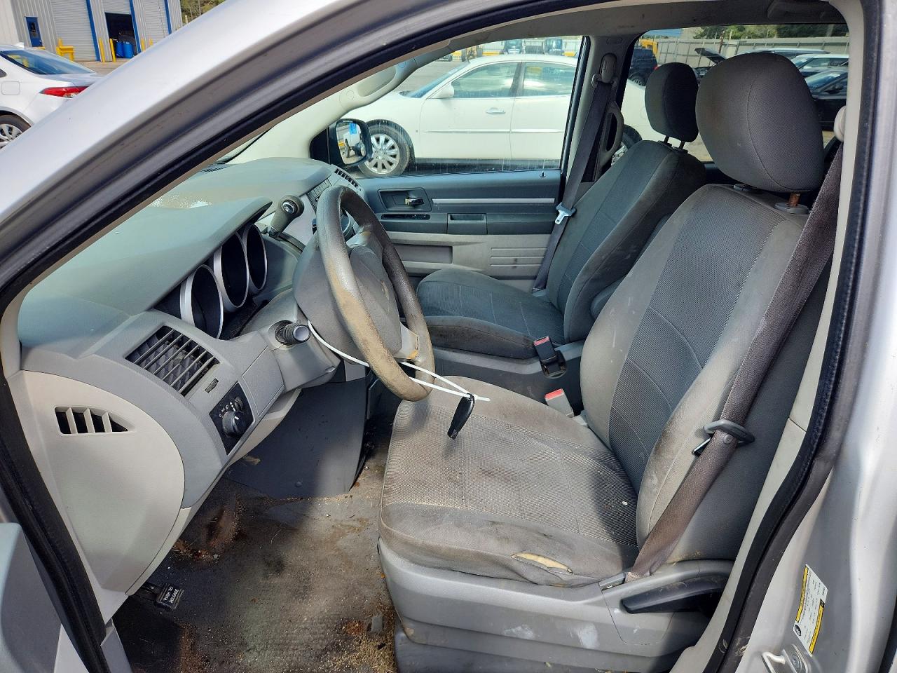 2009 Dodge Grand Caravan Se Silver vin: 2D8HN44E99R623655