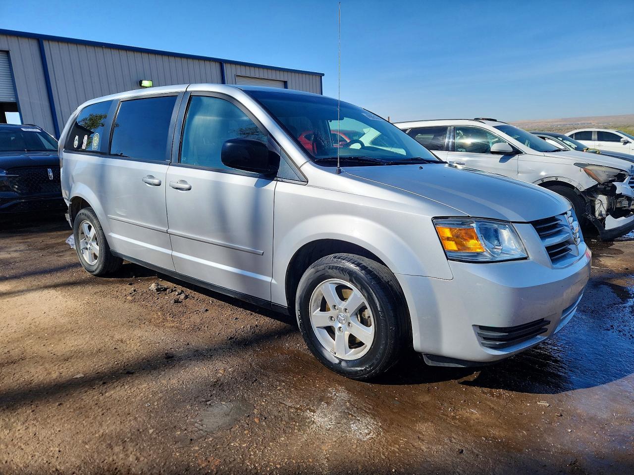 2009 Dodge Grand Caravan Se Silver vin: 2D8HN44E99R627169