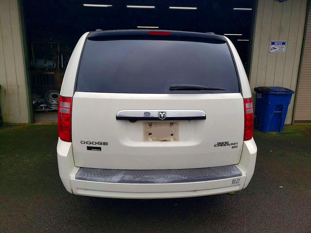 2009 Dodge Grand Caravan Se Белый vin: 2D8HN44E99R634316