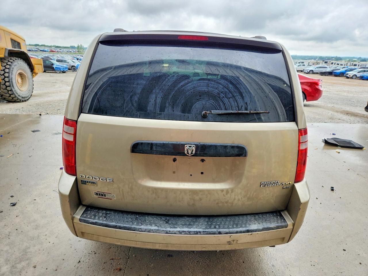 2009 Dodge Grand Caravan Se Tan vin: 2D8HN44E99R682074