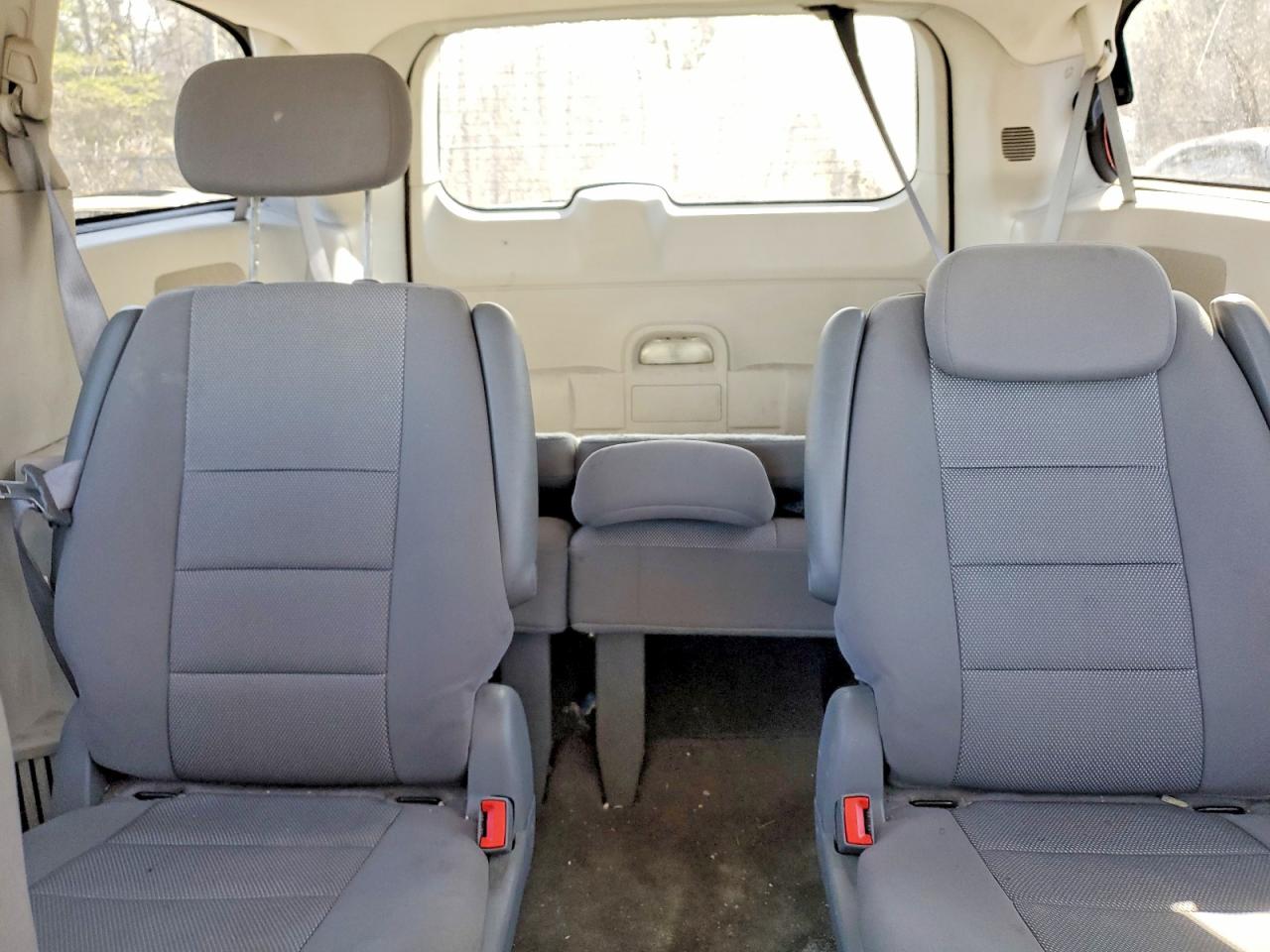 2009 Dodge Grand Caravan Se Red vin: 2D8HN44EX9R505887