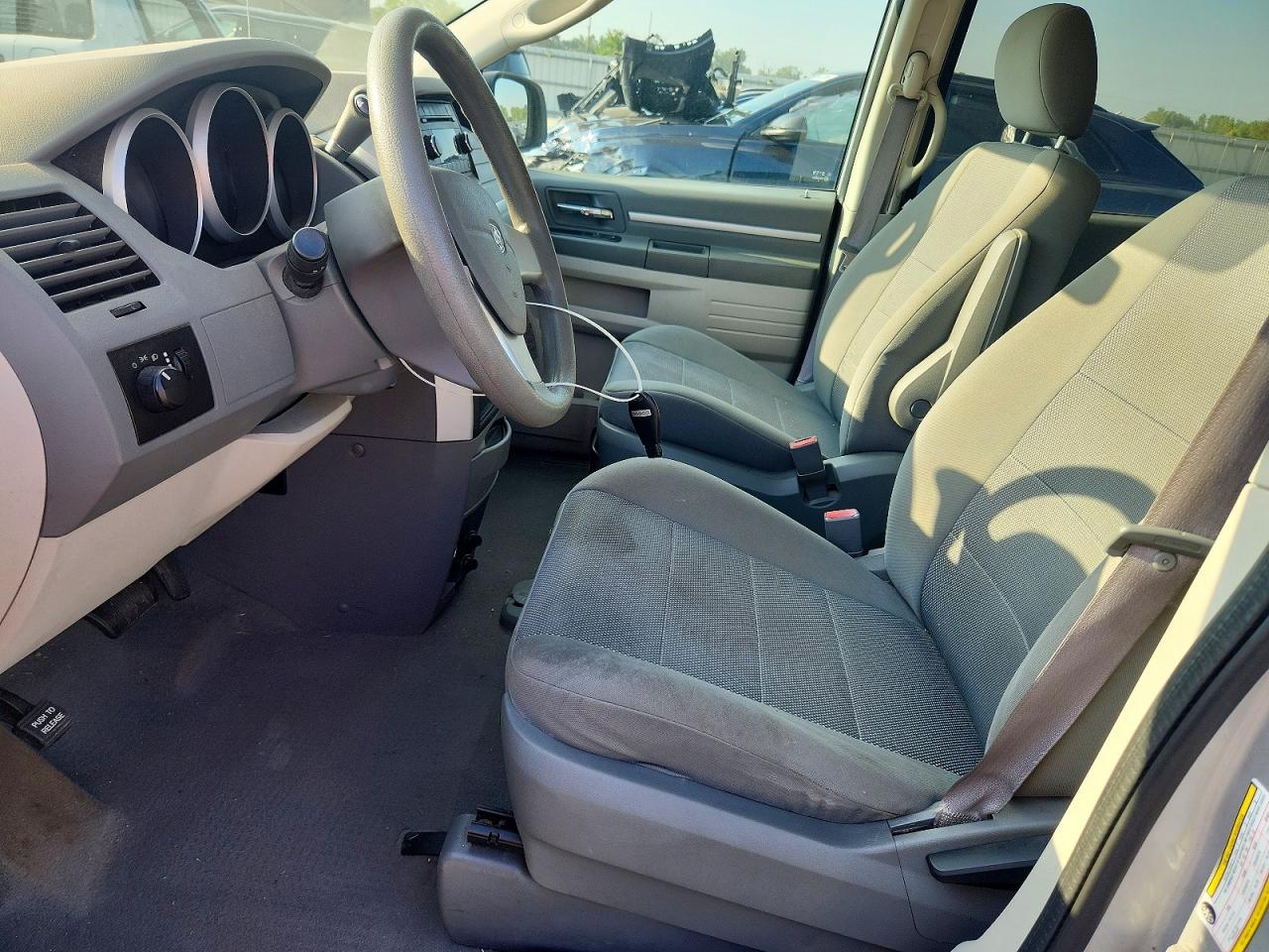 2009 Dodge Grand Caravan Se Silver vin: 2D8HN44EX9R628296