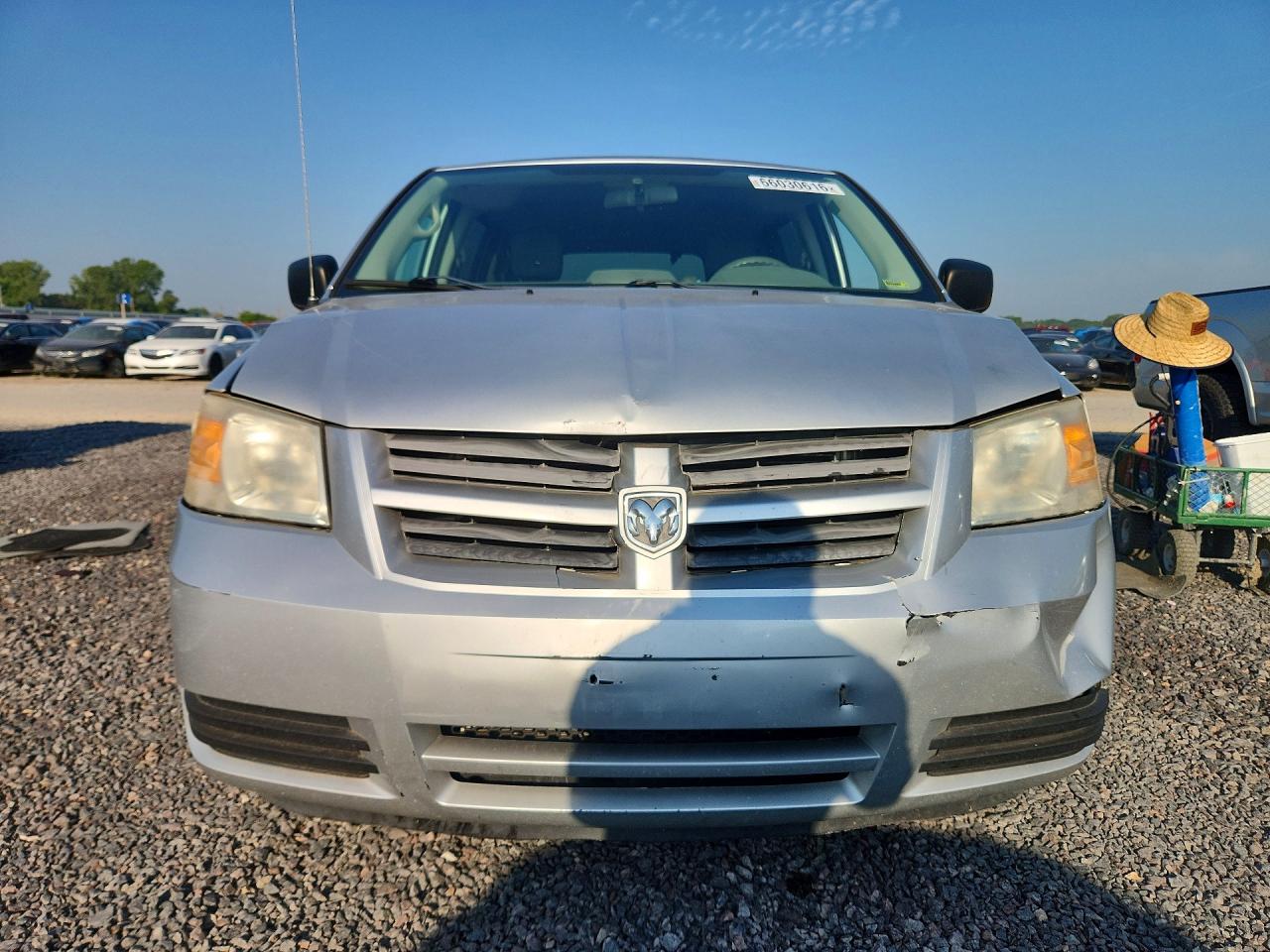 2009 Dodge Grand Caravan Se Silver vin: 2D8HN44EX9R628296