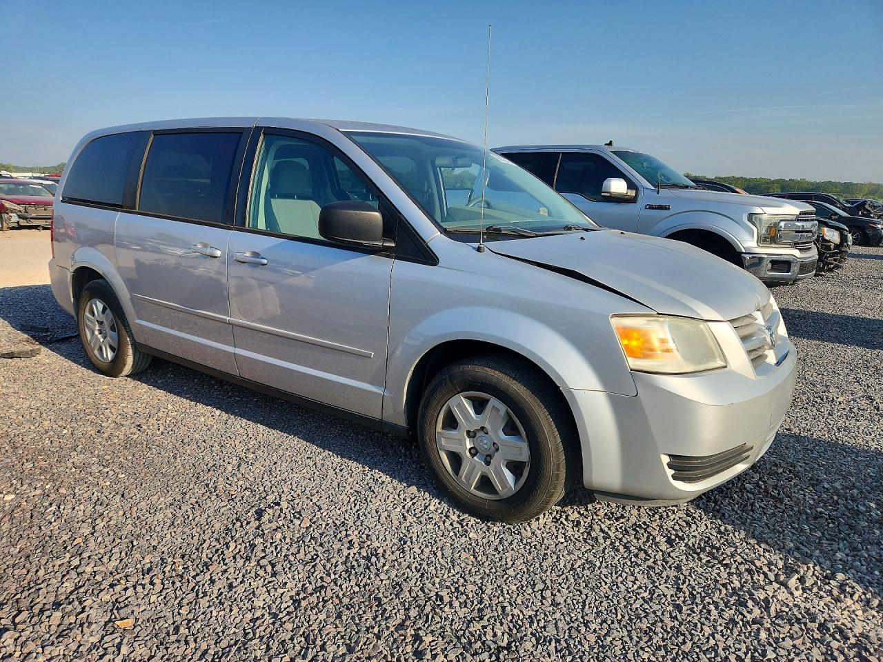 2009 Dodge Grand Caravan Se Silver vin: 2D8HN44EX9R628296