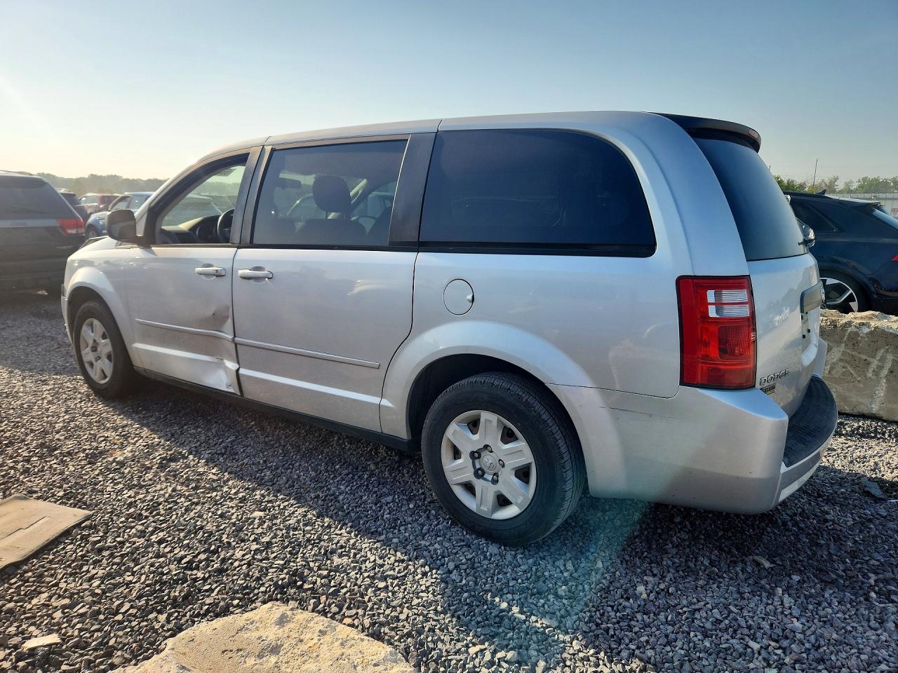 2009 Dodge Grand Caravan Se Silver vin: 2D8HN44EX9R628296