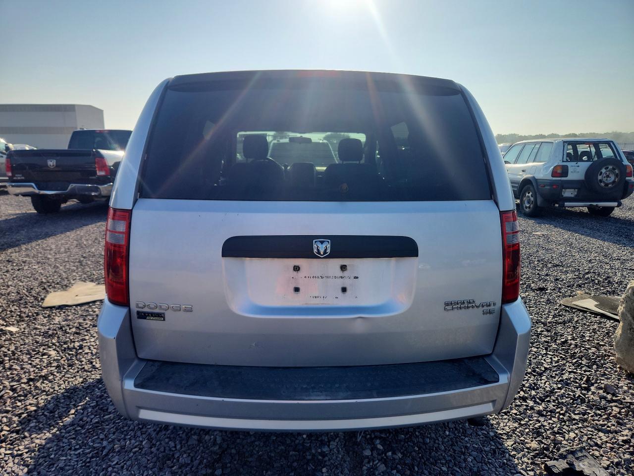 2009 Dodge Grand Caravan Se Silver vin: 2D8HN44EX9R628296