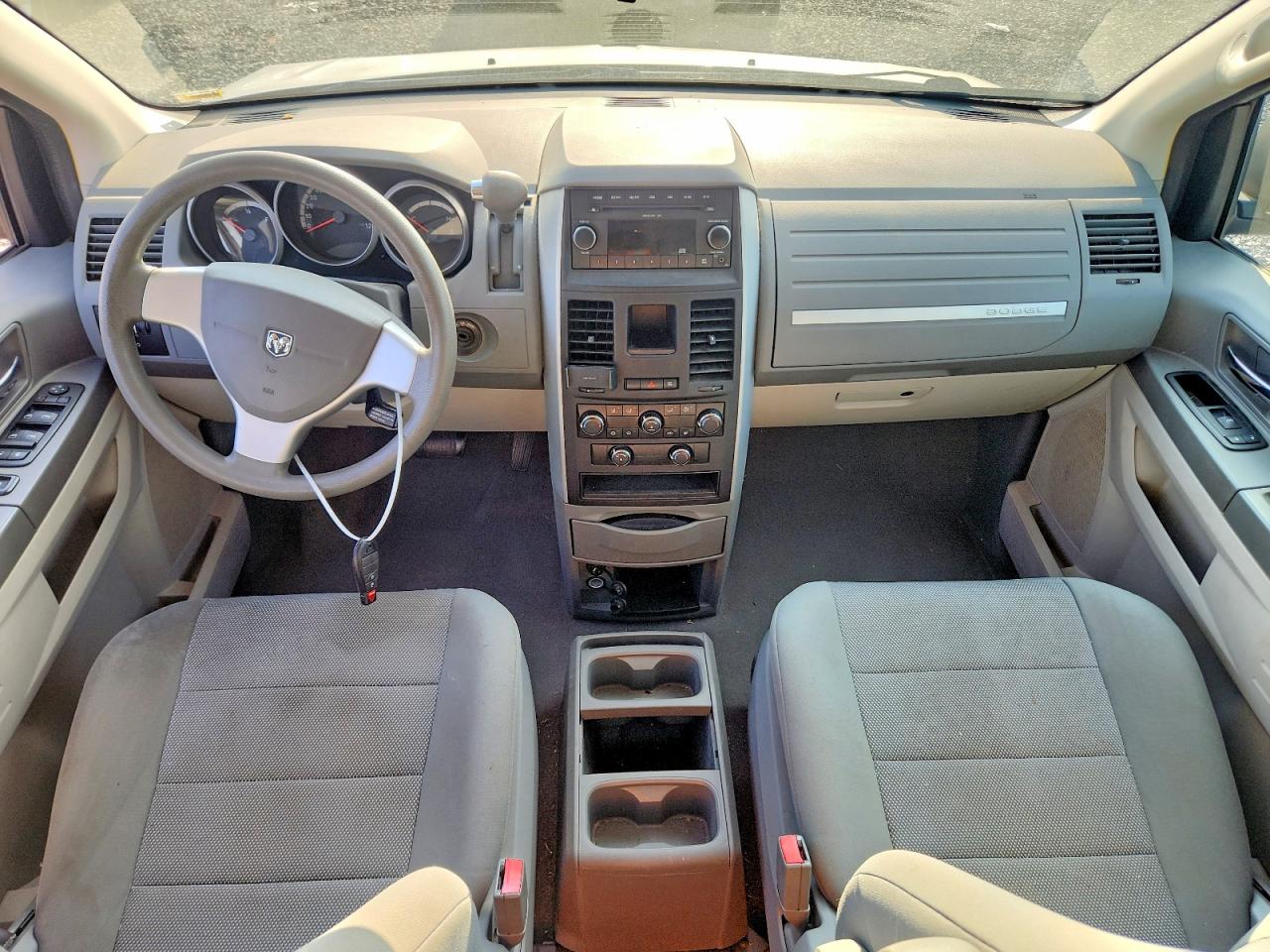 2009 Dodge Grand Caravan Se Silver vin: 2D8HN44EX9R628296