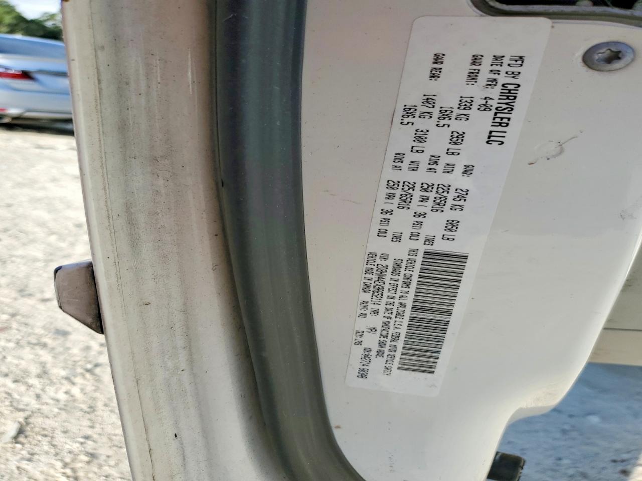 2009 Dodge Grand Caravan Se White vin: 2D8HN44EX9R652114
