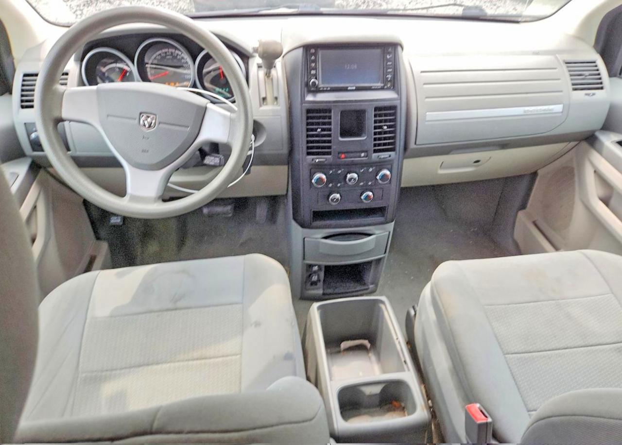 2008 Dodge Grand Caravan Se Серебряный vin: 2D8HN44H08R120153