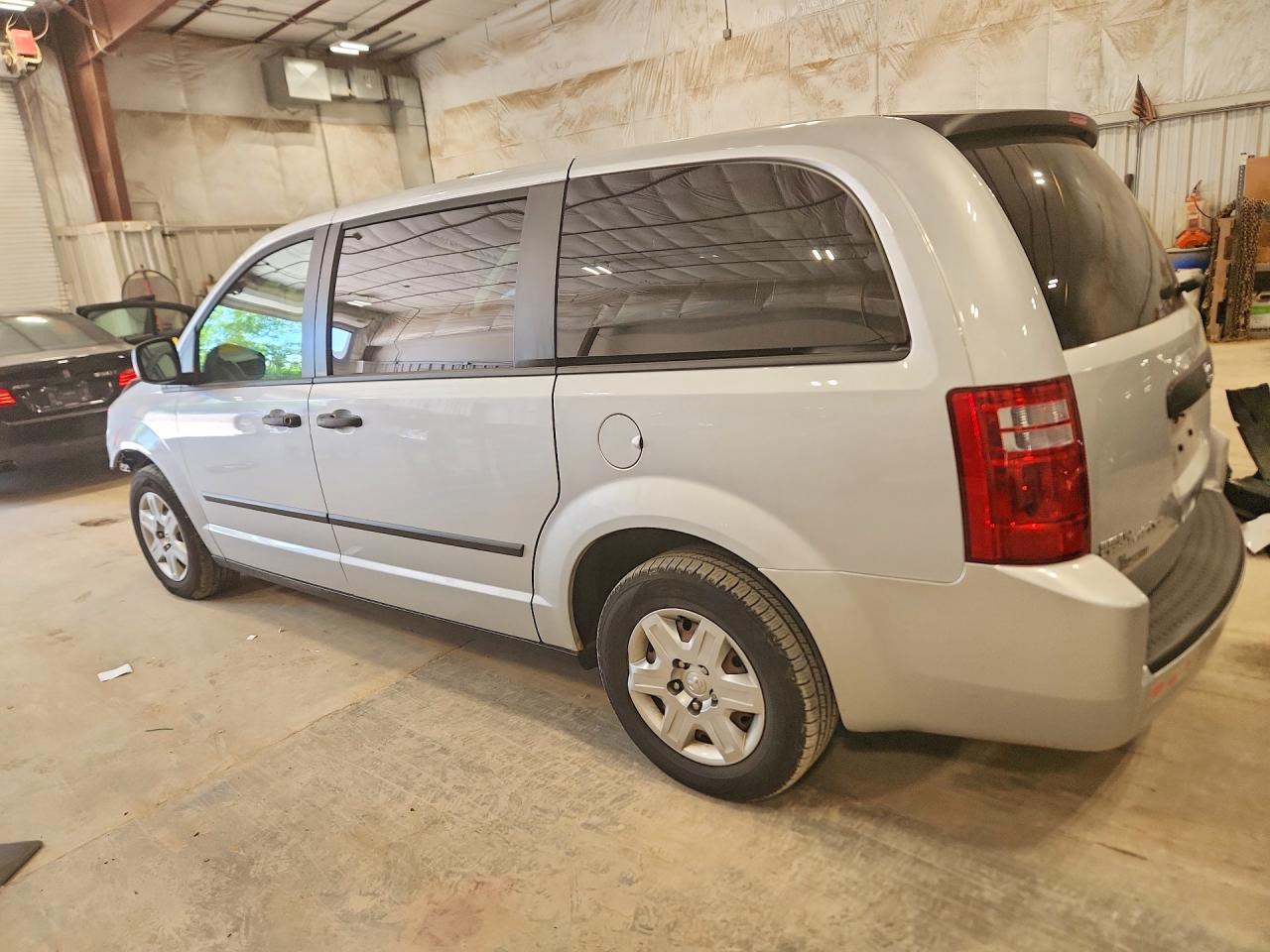 2008 Dodge Grand Caravan Se Silver vin: 2D8HN44H08R720672