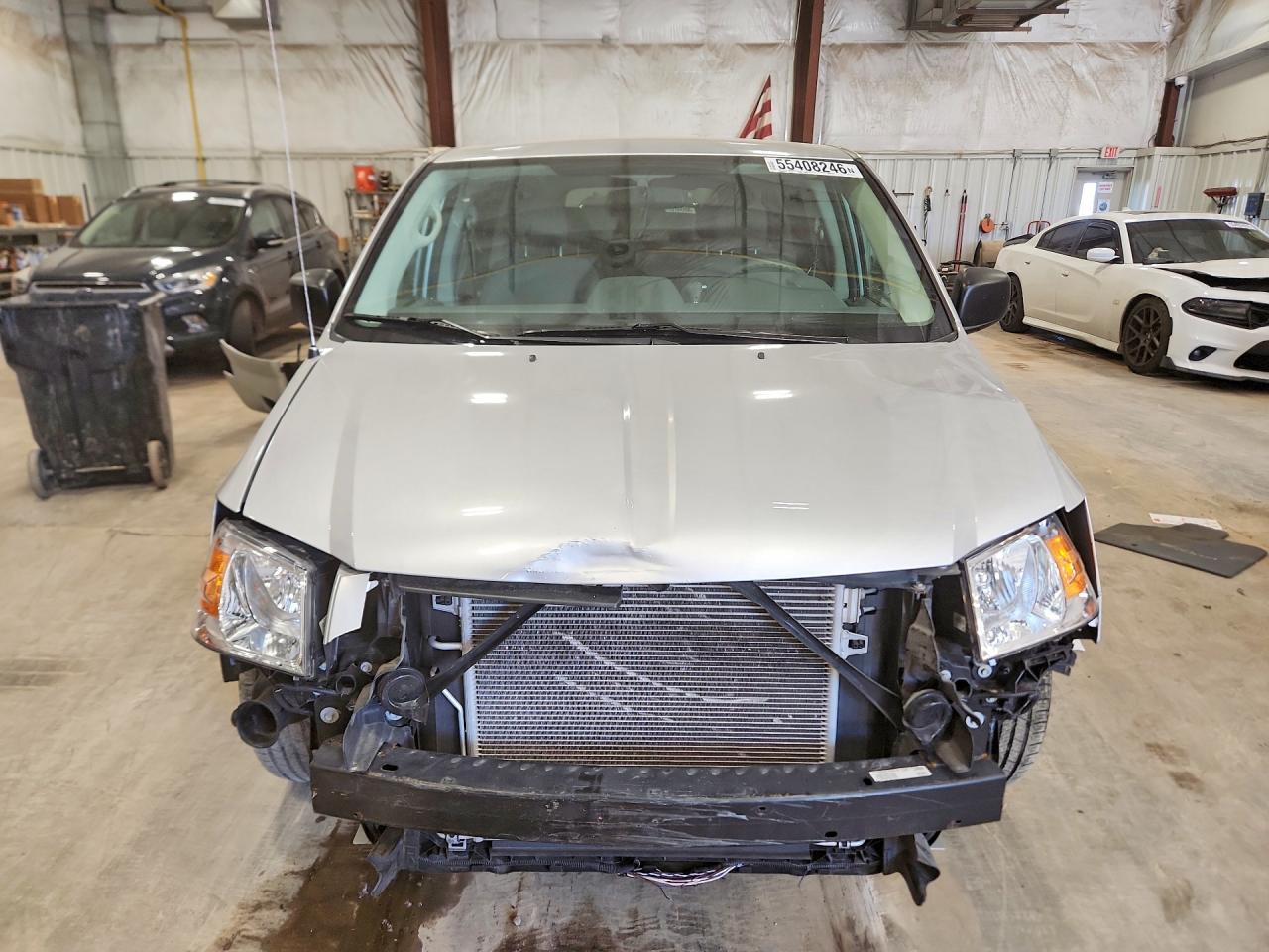 2008 Dodge Grand Caravan Se Silver vin: 2D8HN44H08R720672