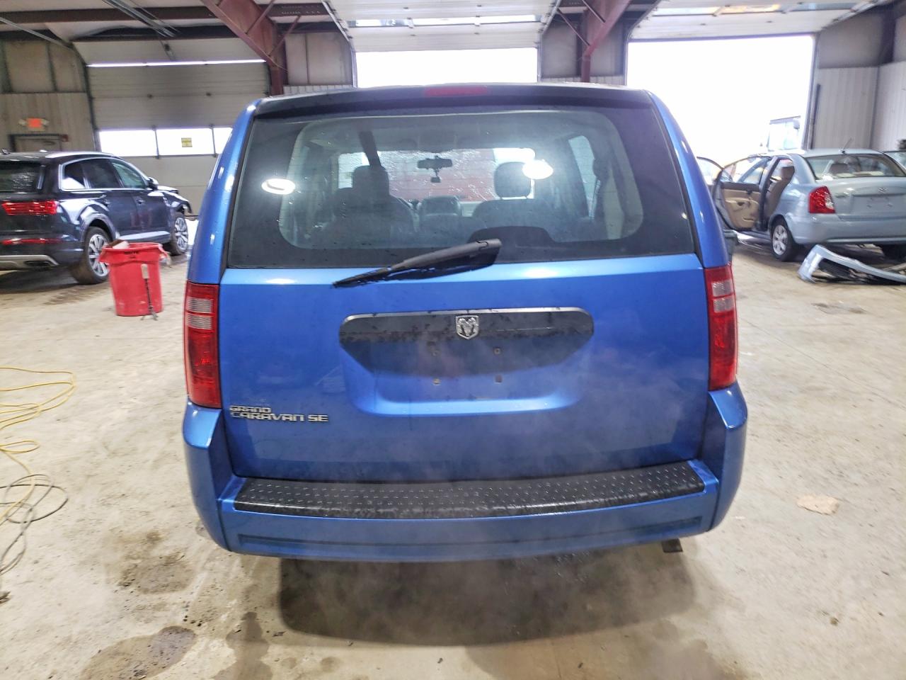 2008 Dodge Grand Caravan Se Blue vin: 2D8HN44H18R702794