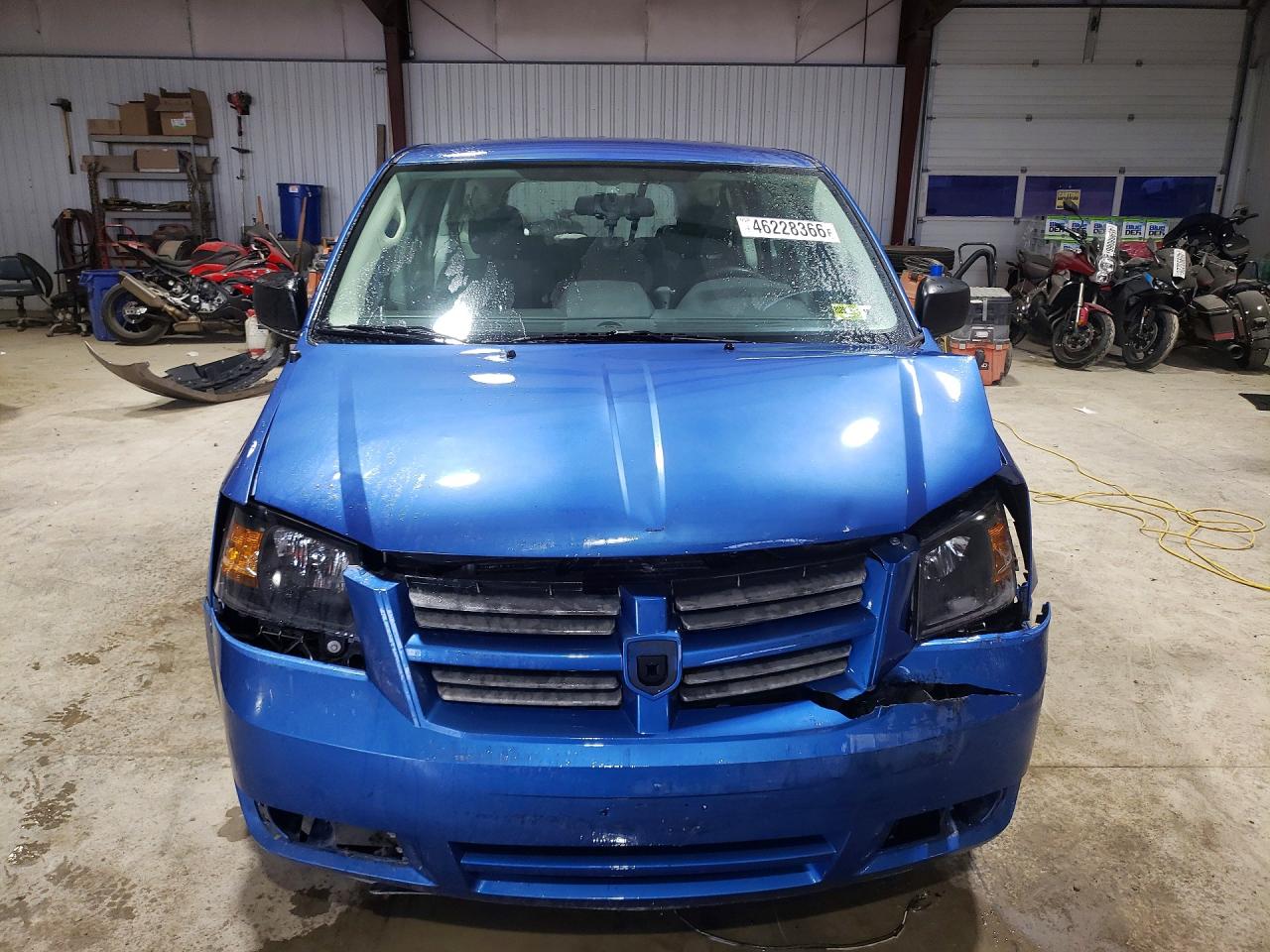 2008 Dodge Grand Caravan Se Blue vin: 2D8HN44H18R702794