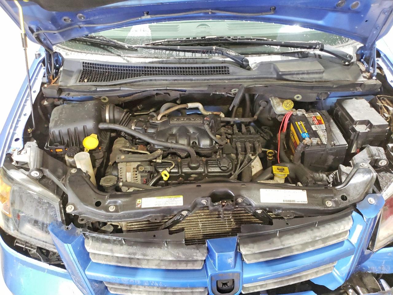 2008 Dodge Grand Caravan Se Blue vin: 2D8HN44H18R702794