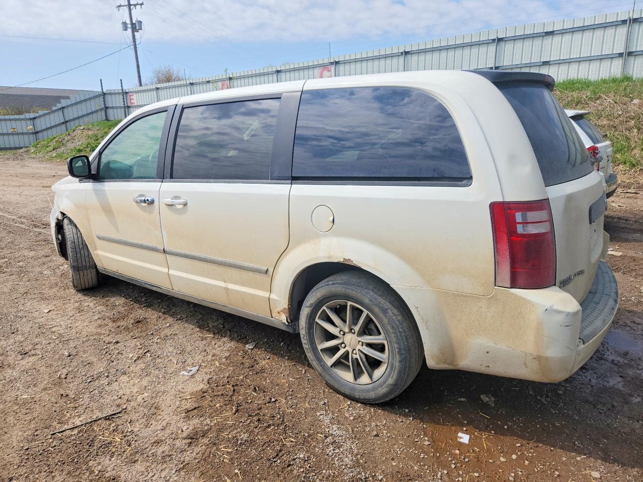 2008 Dodge Grand Caravan Se White vin: 2D8HN44H28R761157