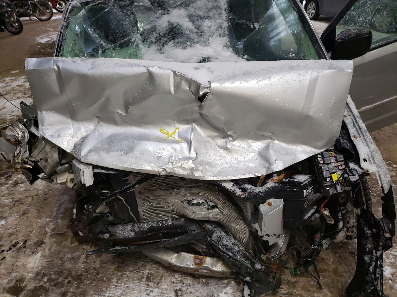2008 Dodge Grand Caravan Se Silver vin: 2D8HN44H28R805870