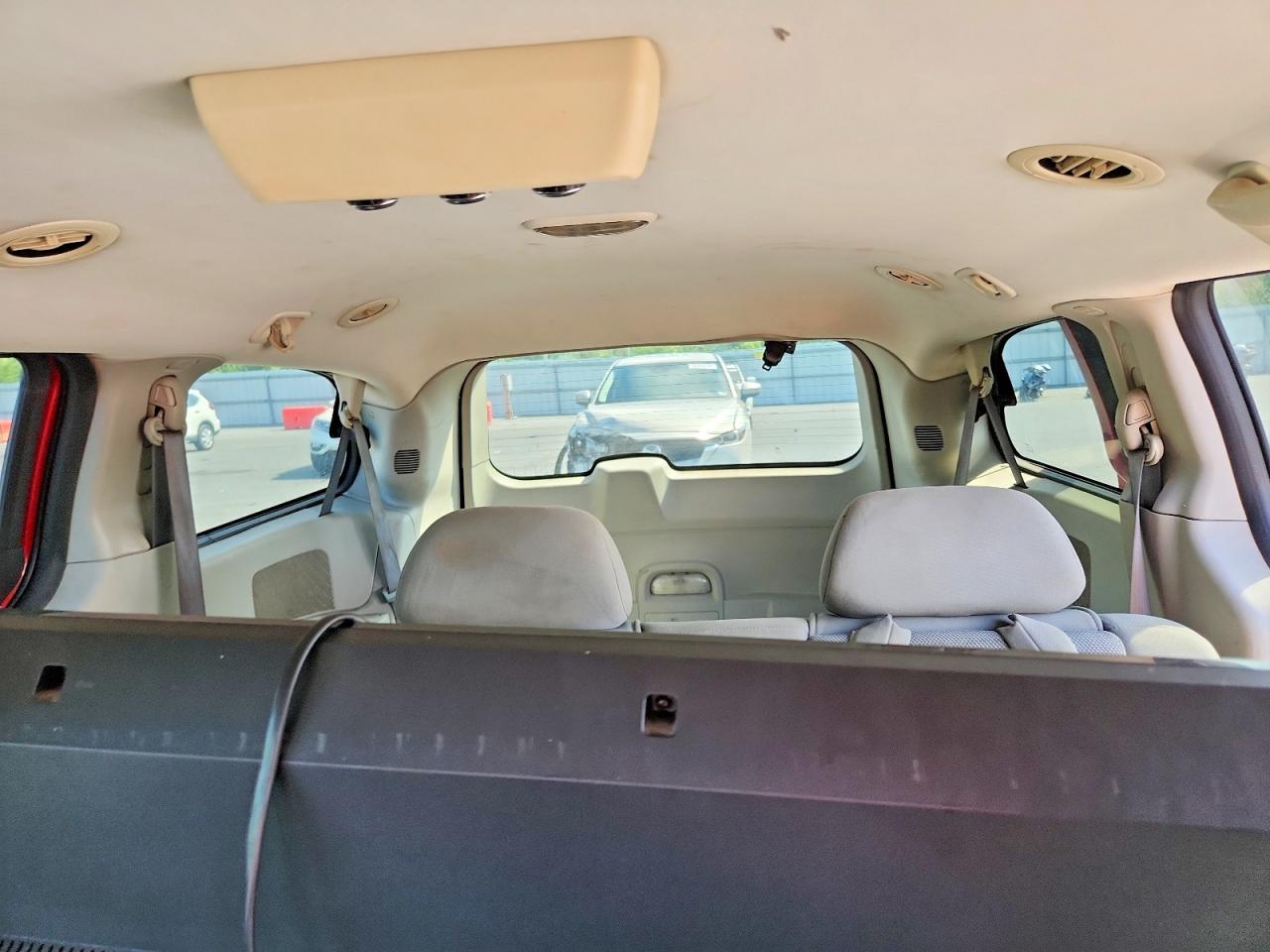 2008 Dodge Grand Caravan Se Maroon vin: 2D8HN44H38R113875