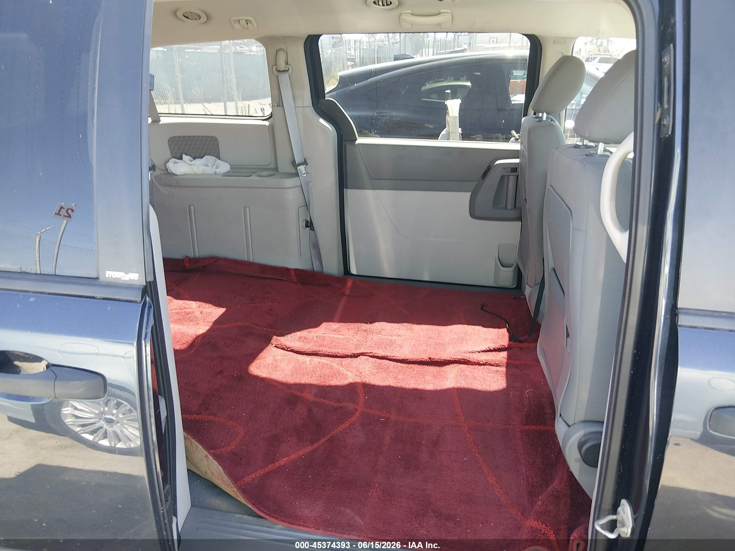 2008 Dodge Grand Caravan Se Navy vin: 2D8HN44H38R606195