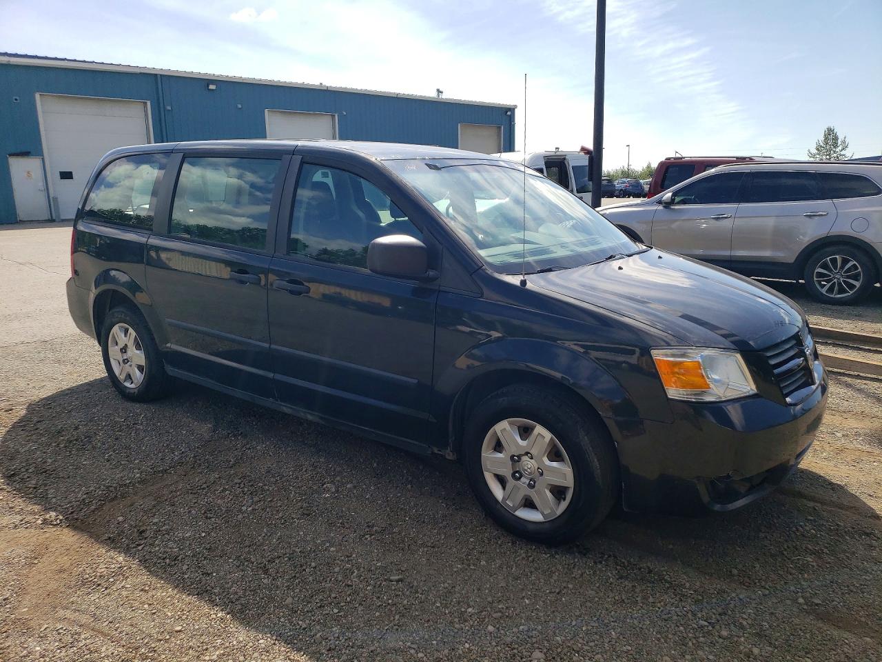 2008 Dodge Grand Caravan Se Серый vin: 2D8HN44H48R147422