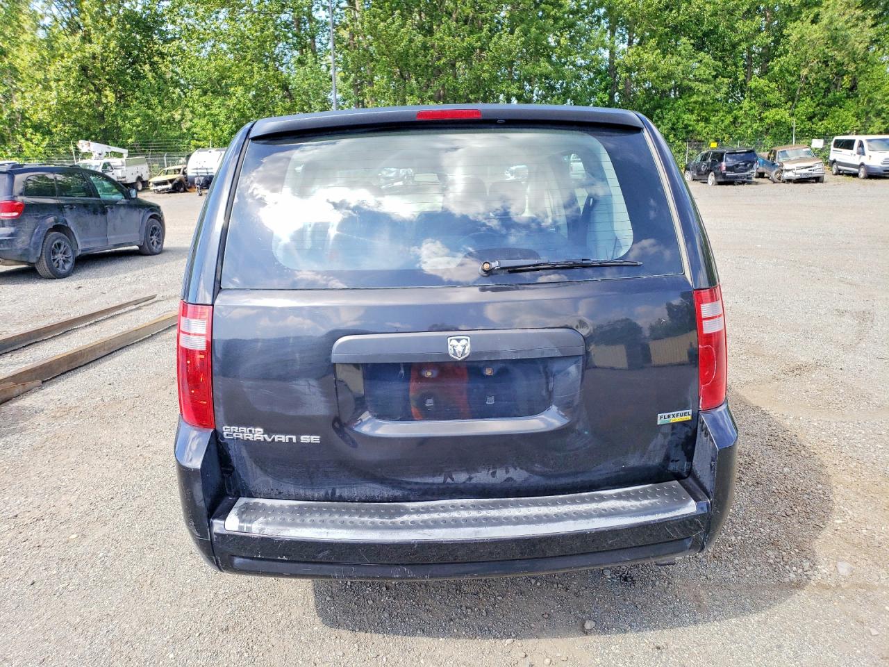 2008 Dodge Grand Caravan Se Серый vin: 2D8HN44H48R147422