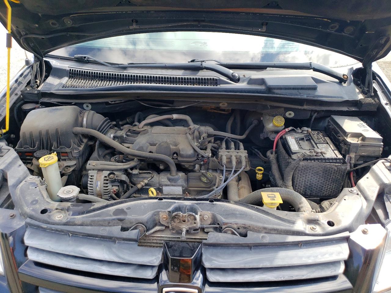 2008 Dodge Grand Caravan Se Серый vin: 2D8HN44H48R147422
