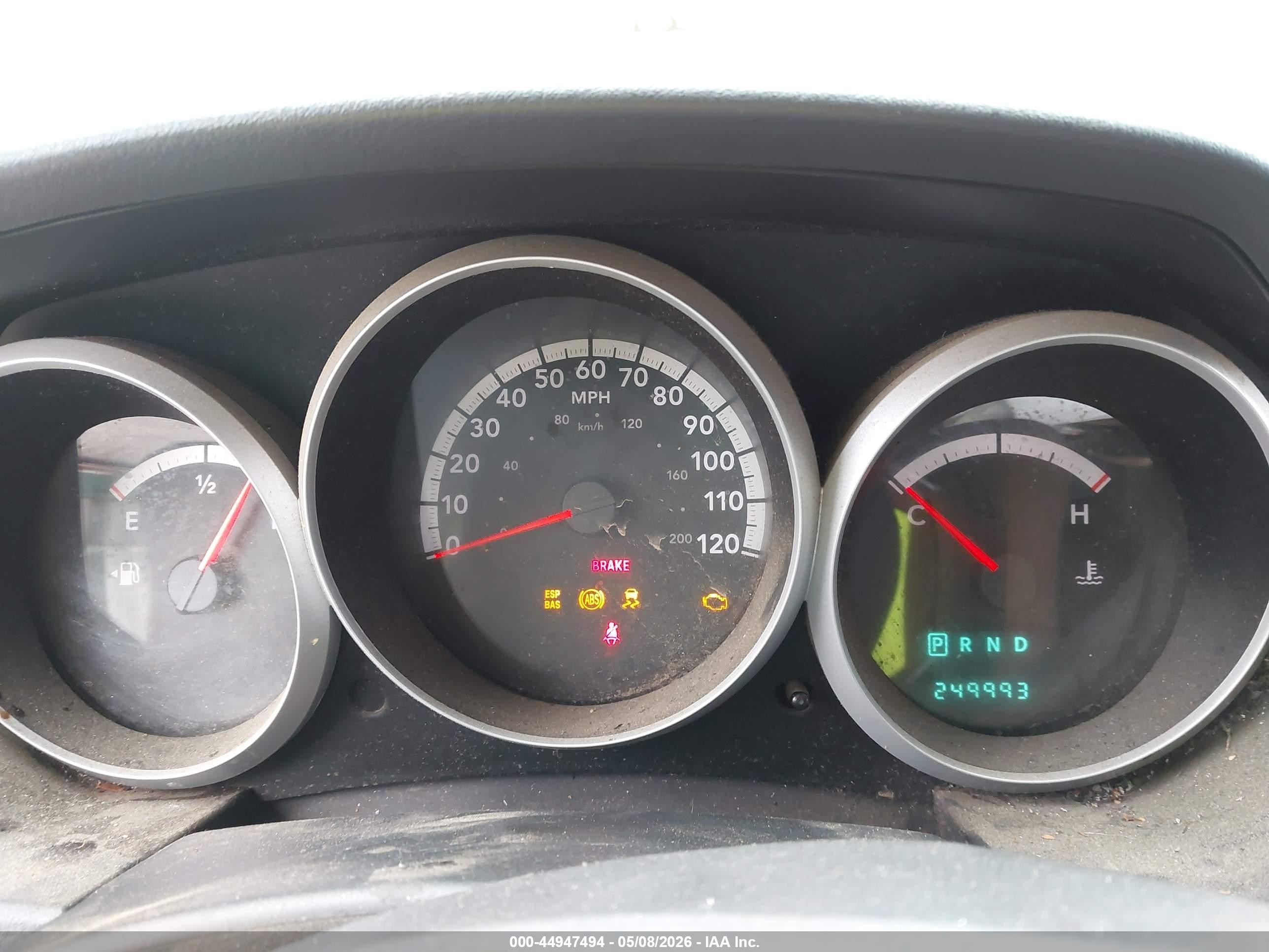 2008 Dodge Grand Caravan Se Orange vin: 2D8HN44H48R703275