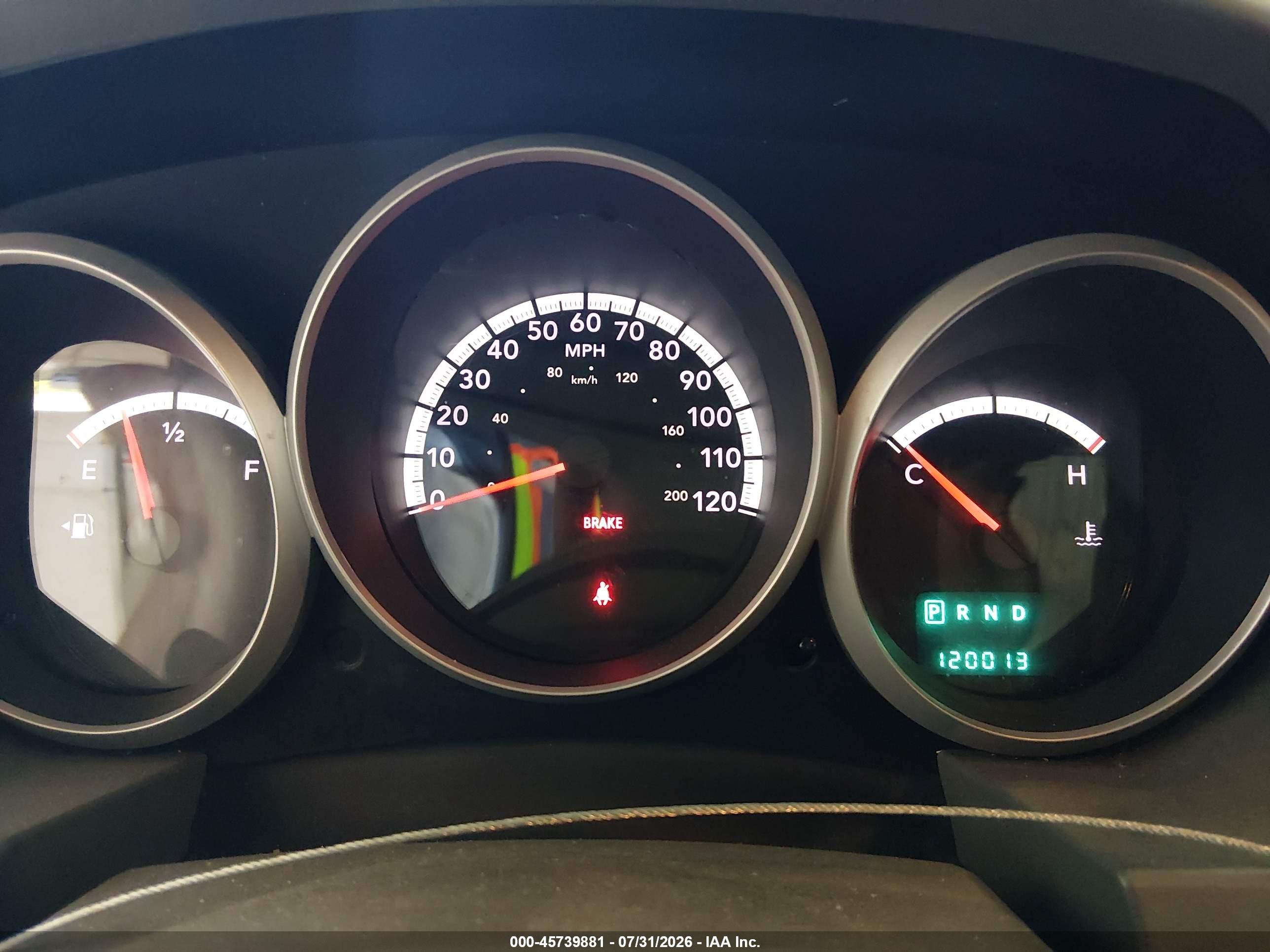 2008 Dodge Grand Caravan Se Orange vin: 2D8HN44H48R722893