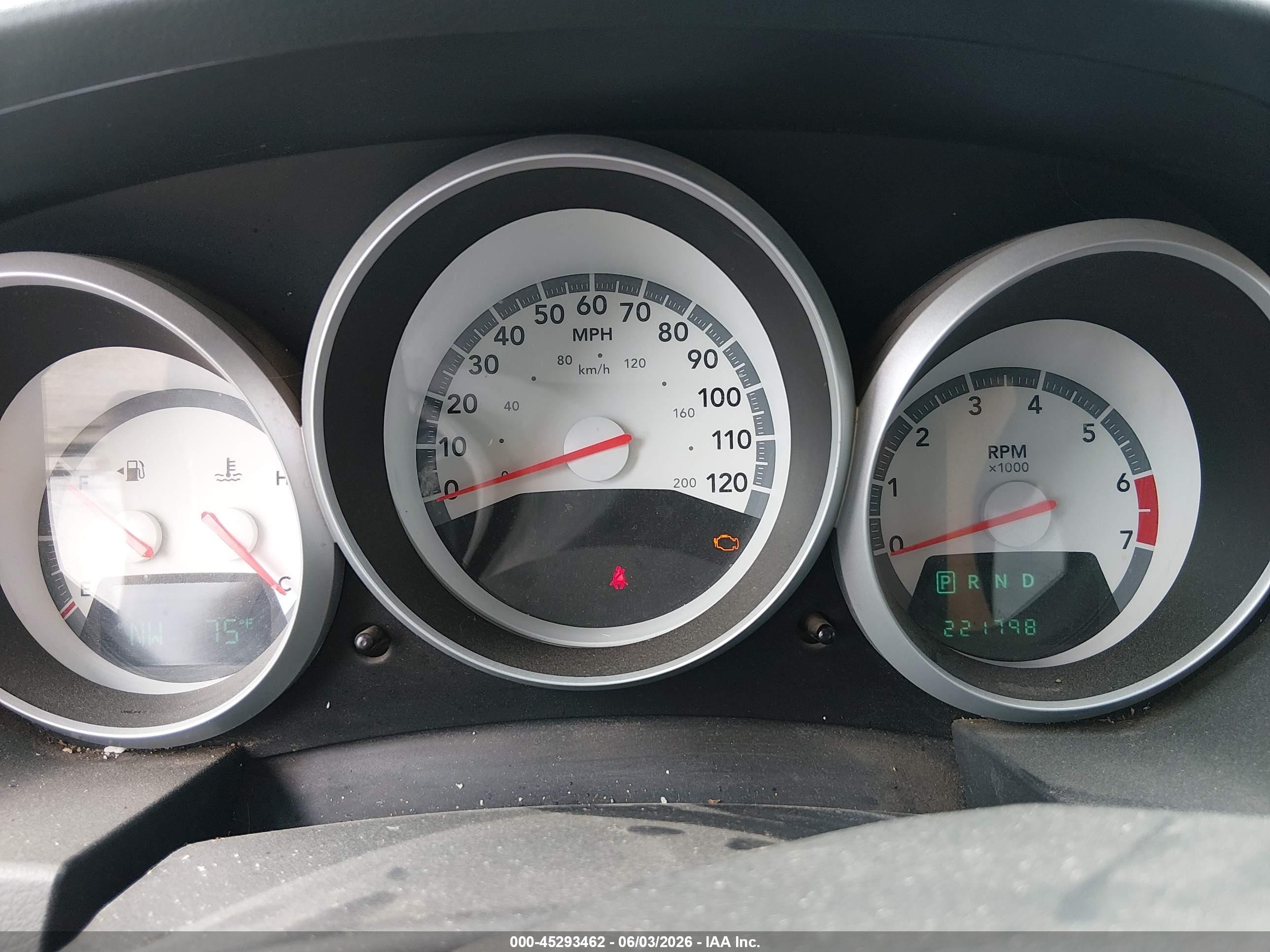 2008 Dodge Grand Caravan Se Blue vin: 2D8HN44H48R724627