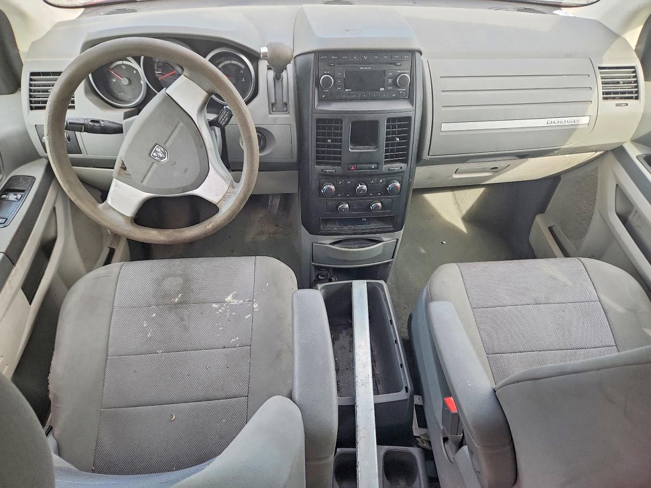 2008 Dodge Grand Caravan Se Red vin: 2D8HN44H58R679665