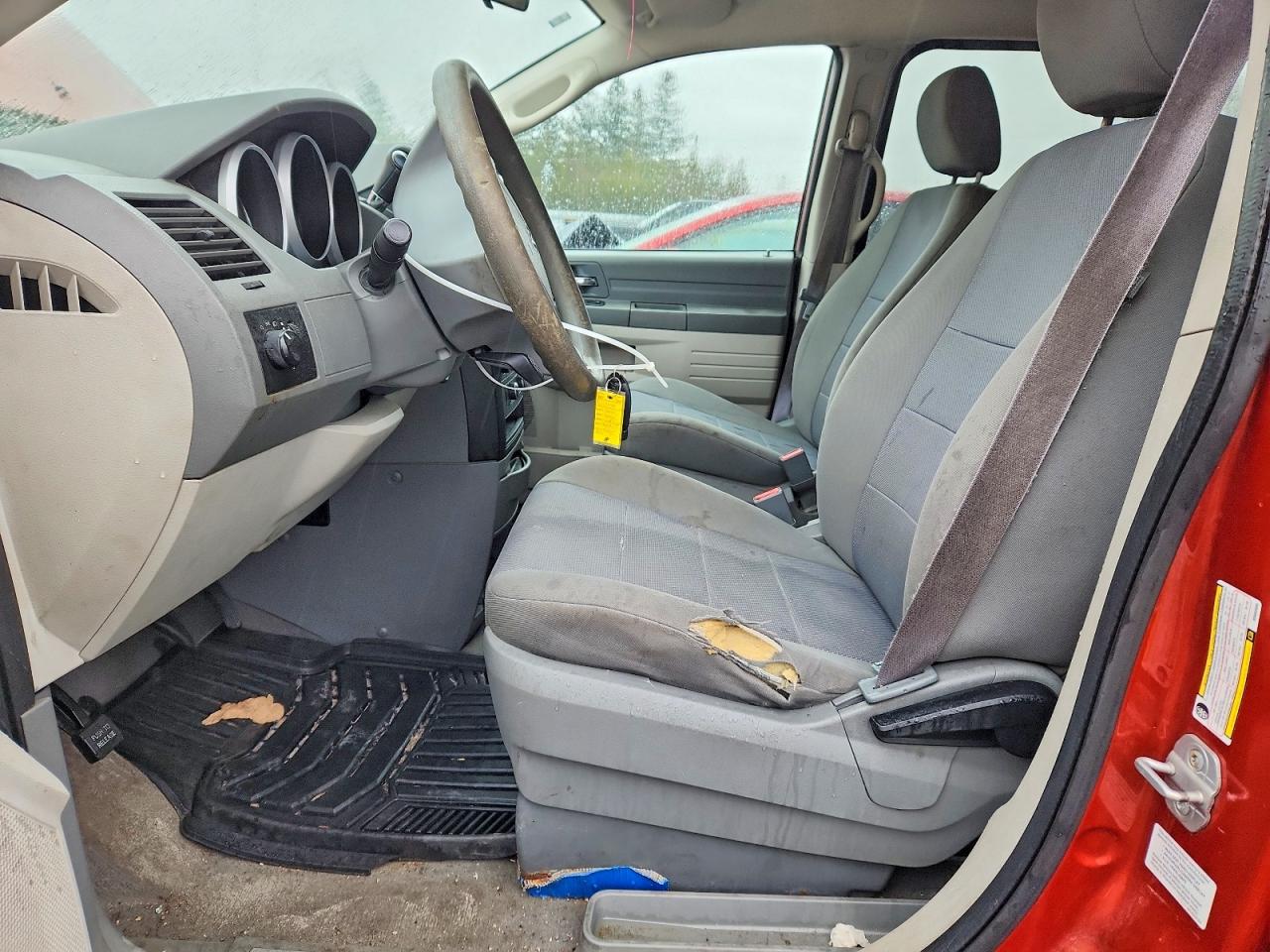 2008 Dodge Grand Caravan Se Orange vin: 2D8HN44H58R680685