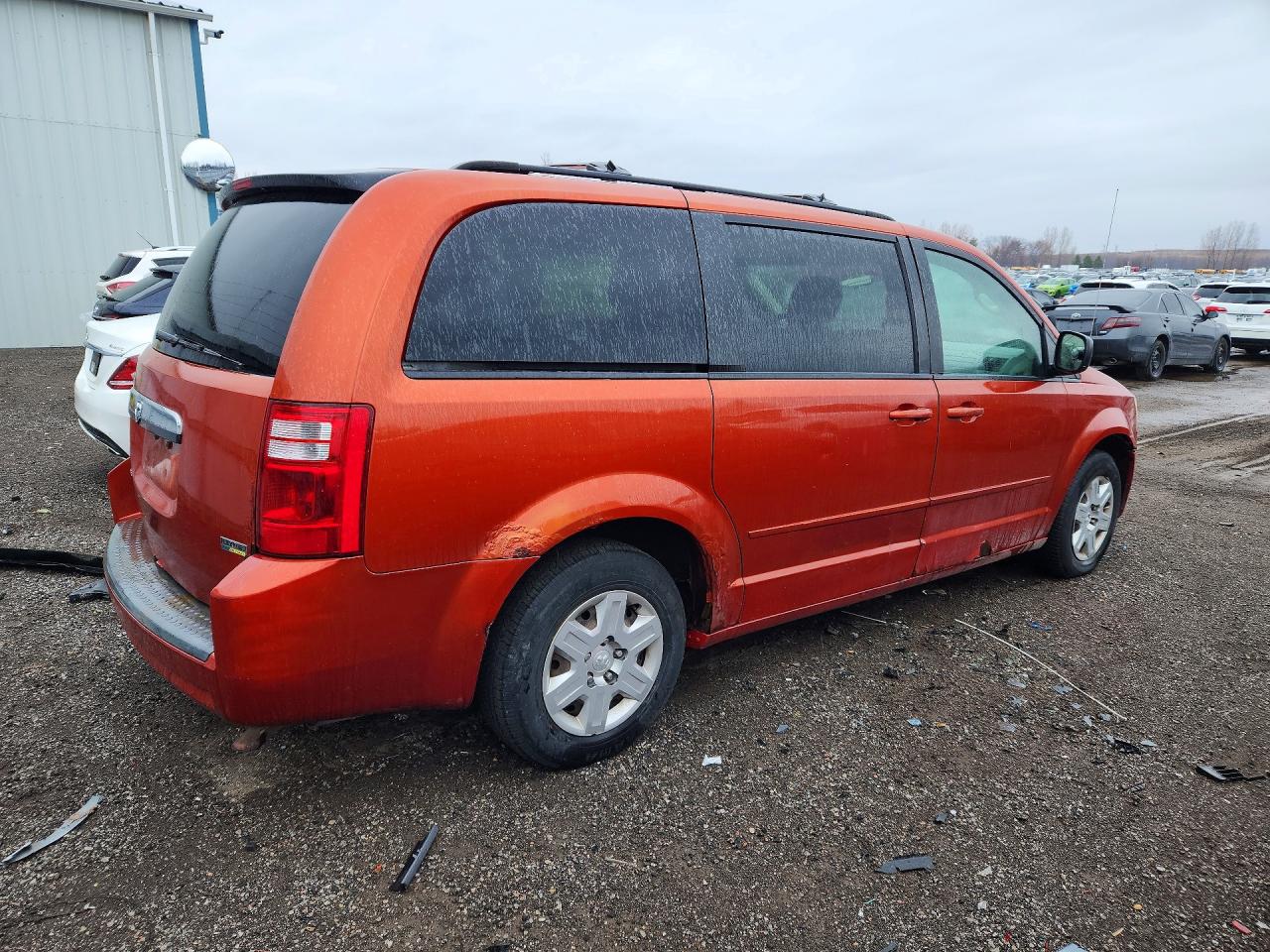 2008 Dodge Grand Caravan Se Orange vin: 2D8HN44H58R680685