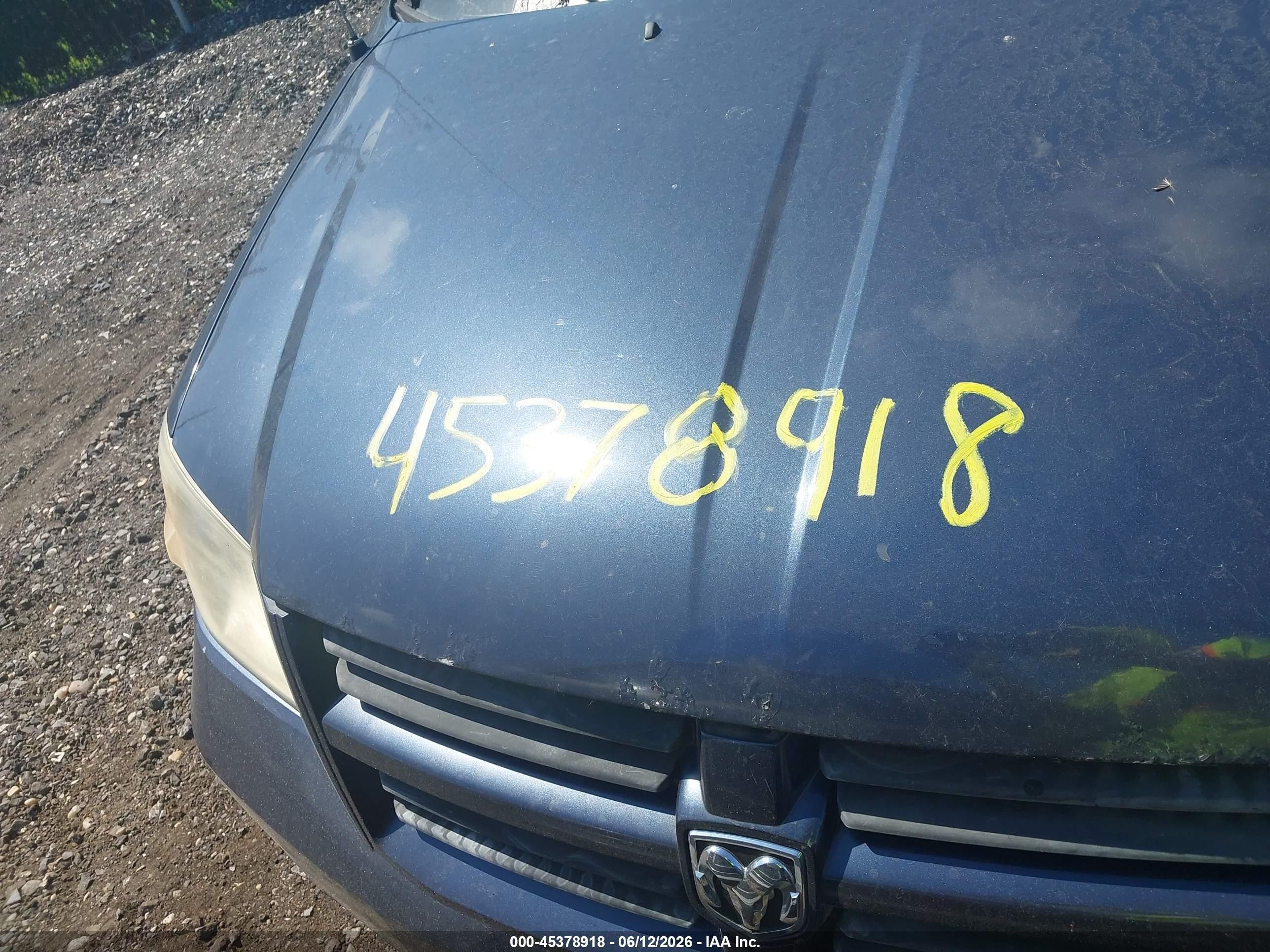 2008 Dodge Grand Caravan Se Синий vin: 2D8HN44H68R695213
