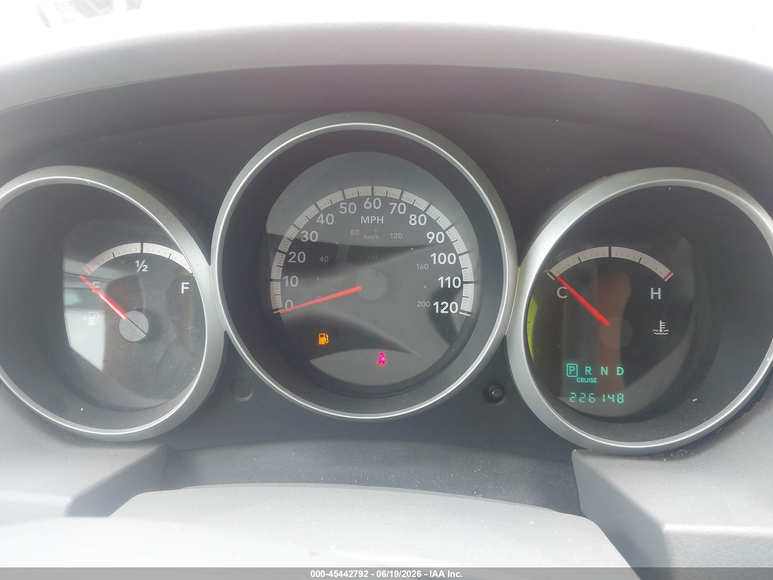 2008 Dodge Grand Caravan Se Red vin: 2D8HN44H68R809453