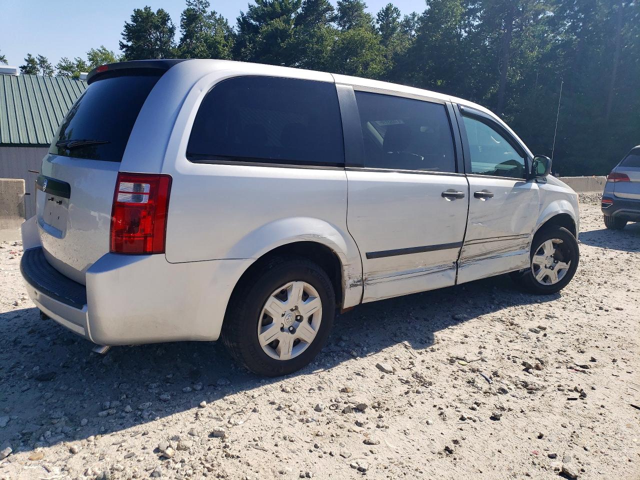2008 Dodge Grand Caravan Se Gray vin: 2D8HN44H78R127505