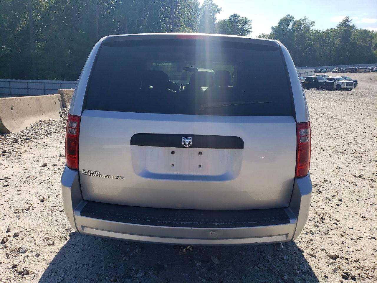 2008 Dodge Grand Caravan Se Gray vin: 2D8HN44H78R127505