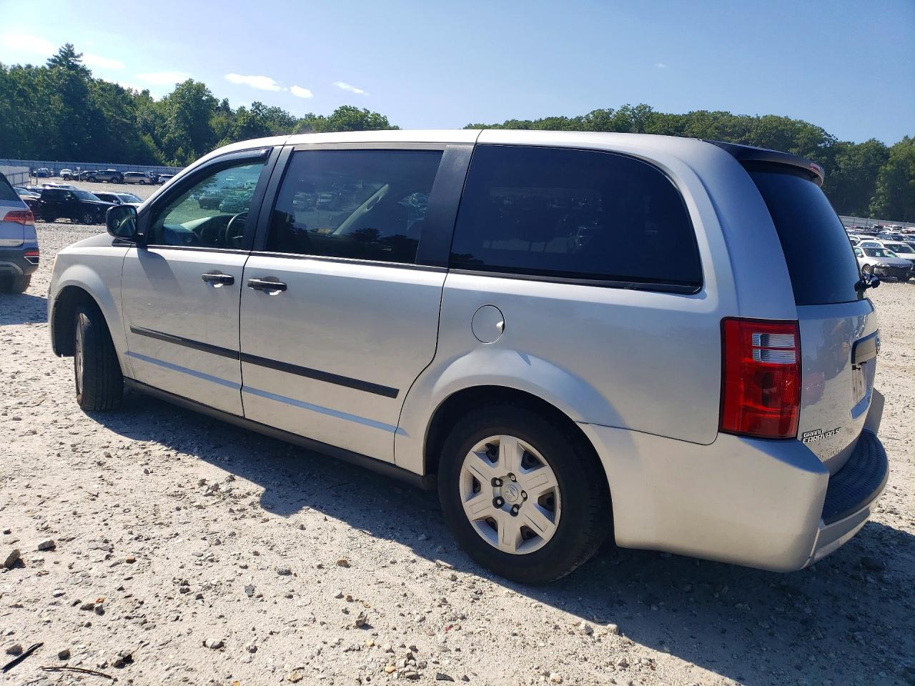 2008 Dodge Grand Caravan Se Gray vin: 2D8HN44H78R127505