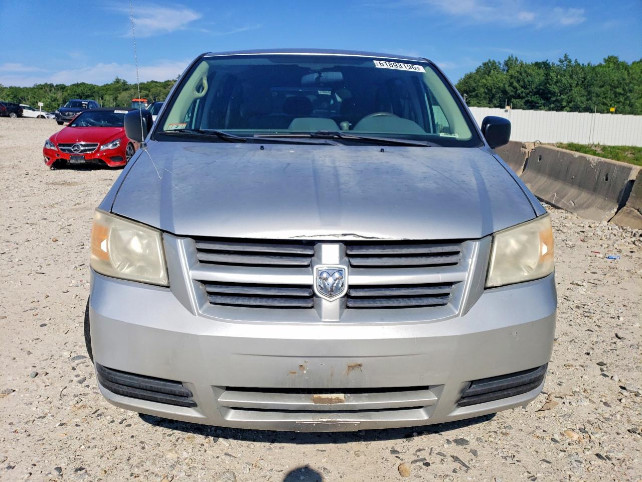 2008 Dodge Grand Caravan Se Gray vin: 2D8HN44H78R127505