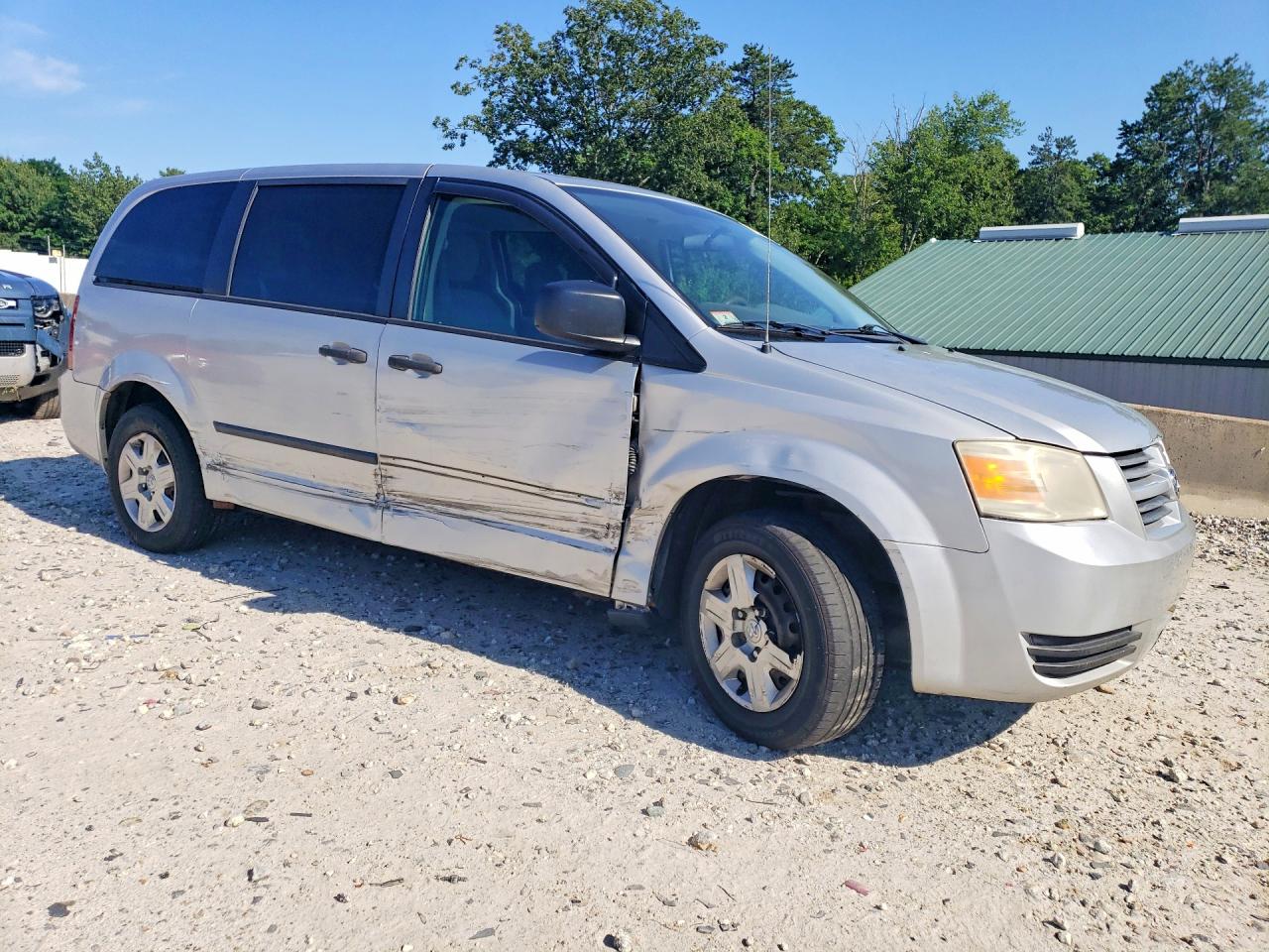 2008 Dodge Grand Caravan Se Gray vin: 2D8HN44H78R127505