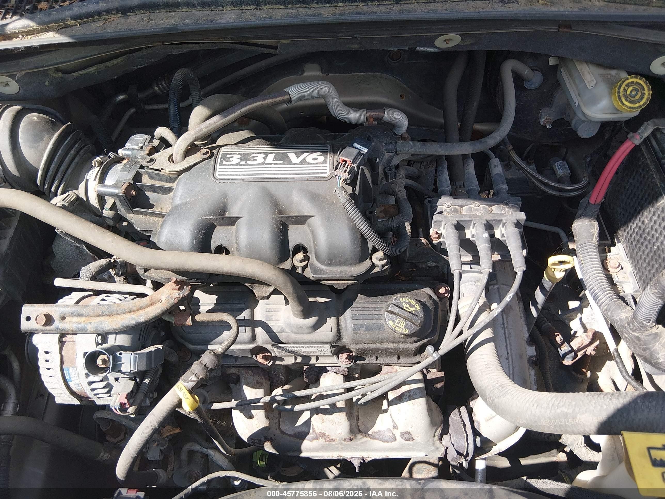 2008 Dodge Grand Caravan Se Tan vin: 2D8HN44H78R793991