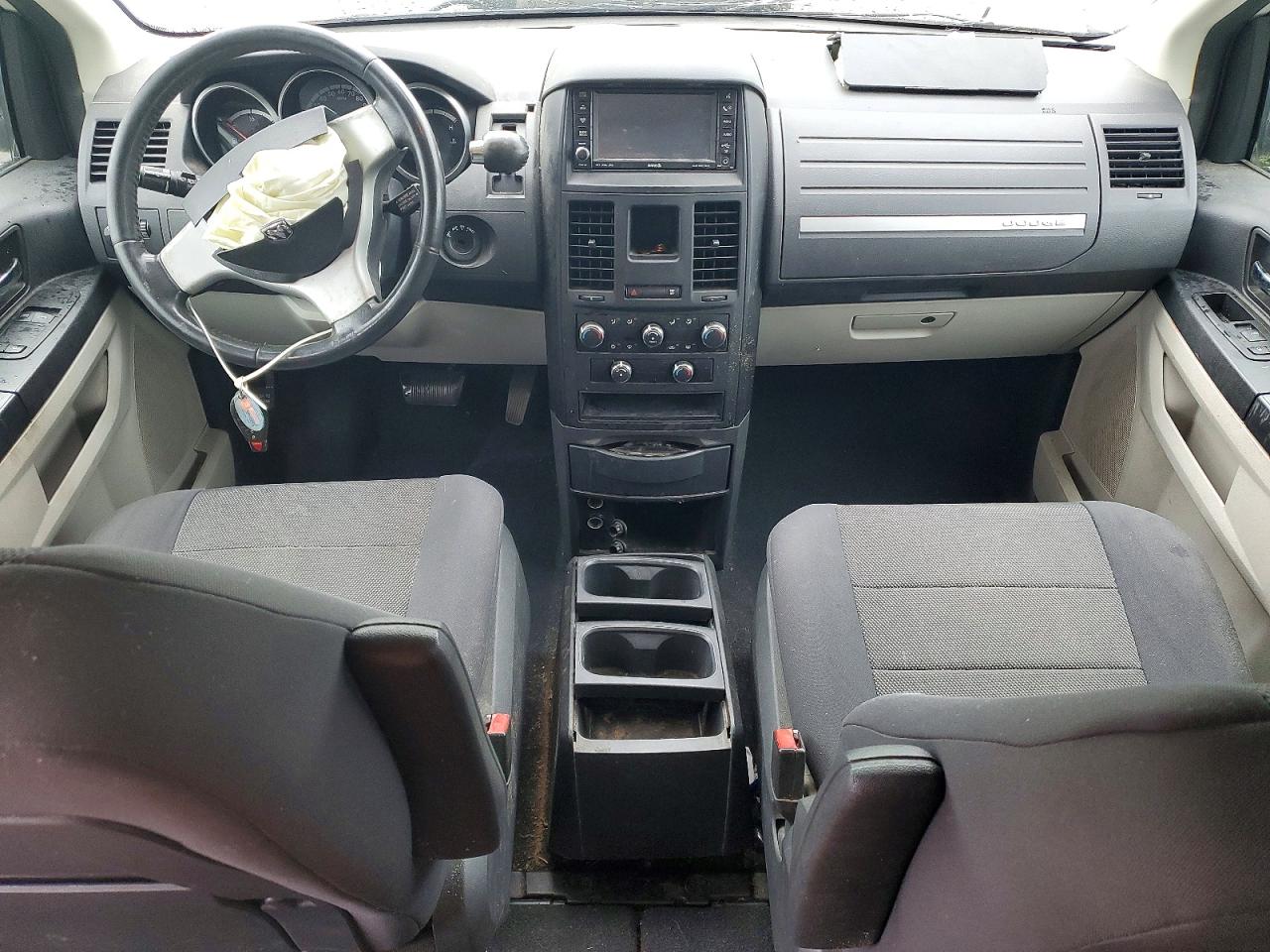 2008 Dodge Grand Caravan Se White vin: 2D8HN44H78R798740