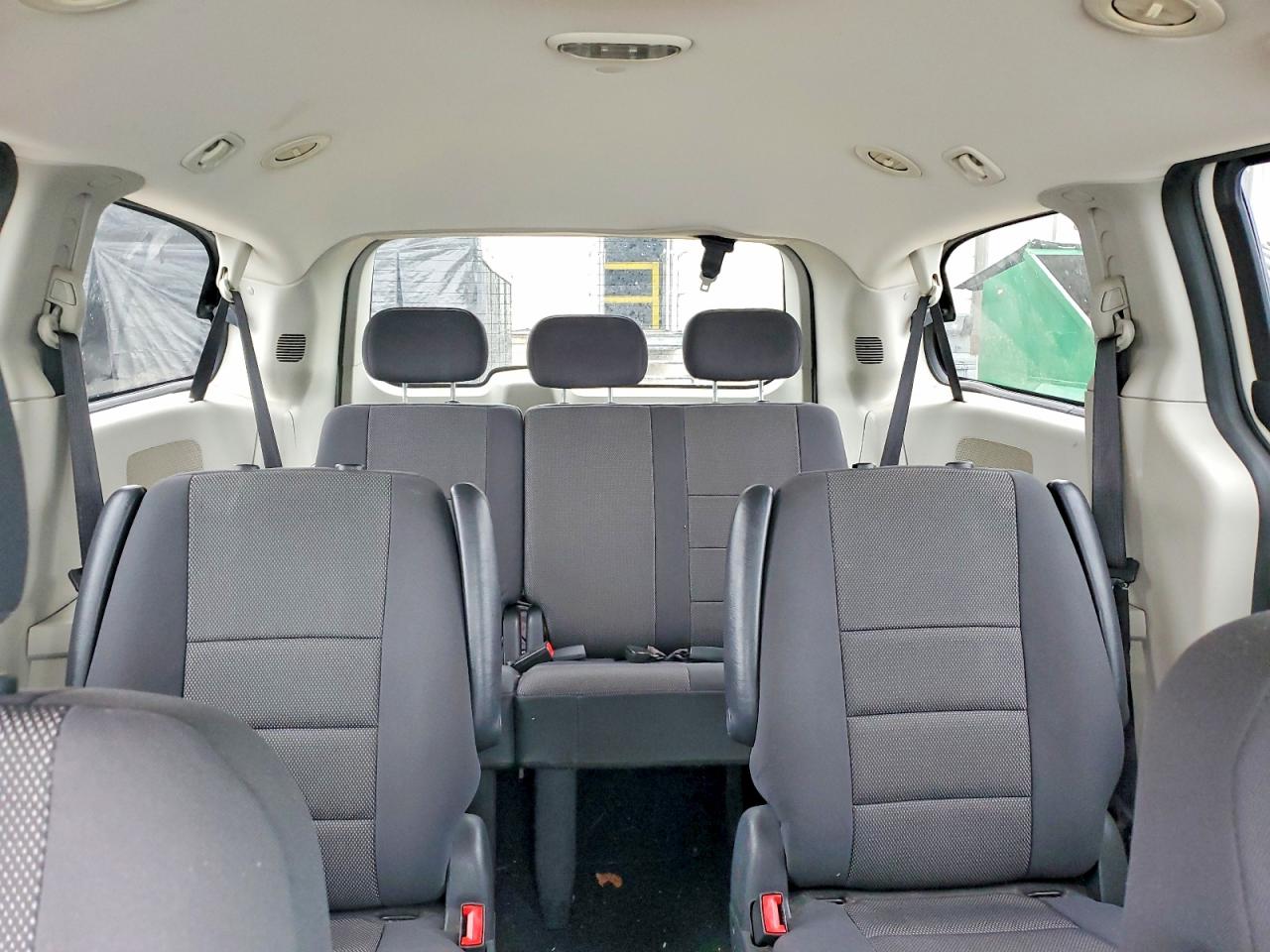 2008 Dodge Grand Caravan Se White vin: 2D8HN44H78R798740
