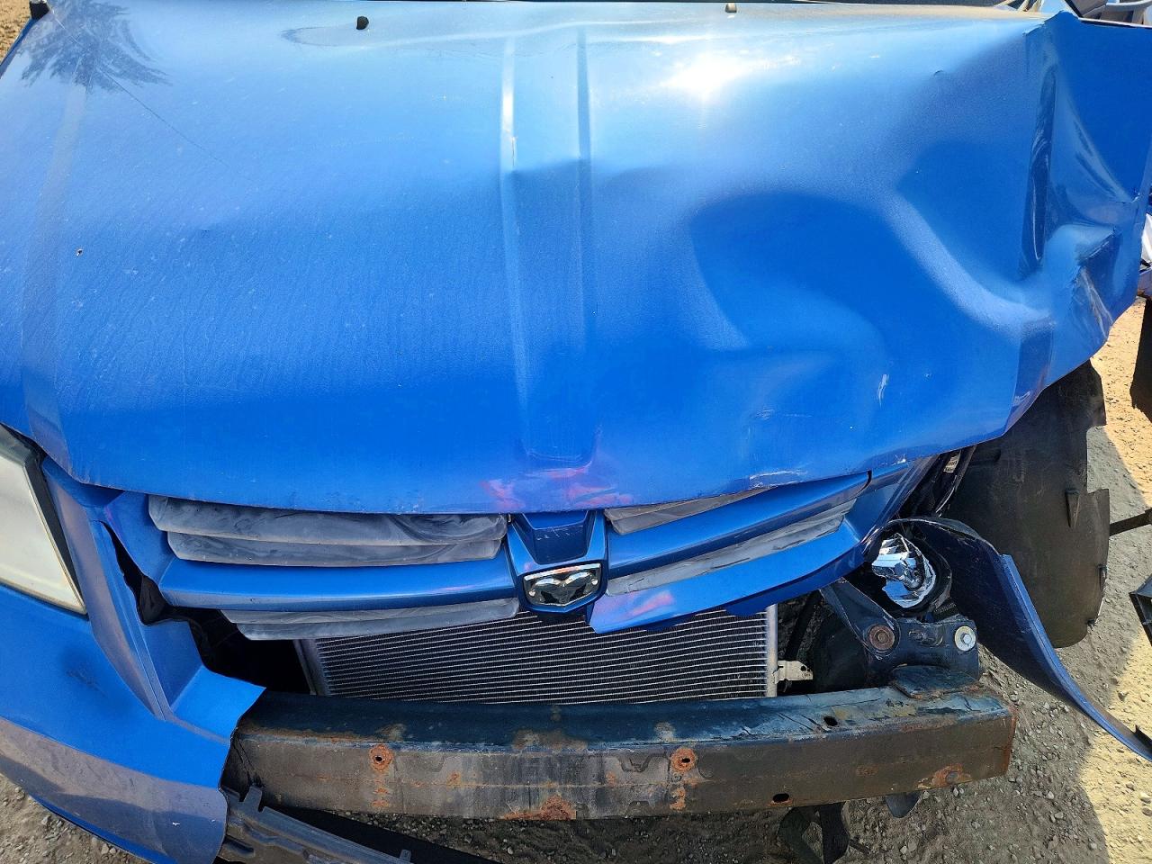 2008 Dodge Grand Caravan Se Blue vin: 2D8HN44H88R794065