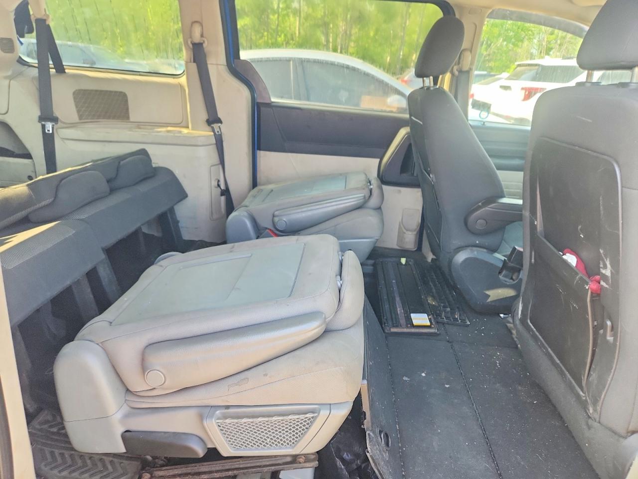 2008 Dodge Grand Caravan Se Blue vin: 2D8HN44H88R794065