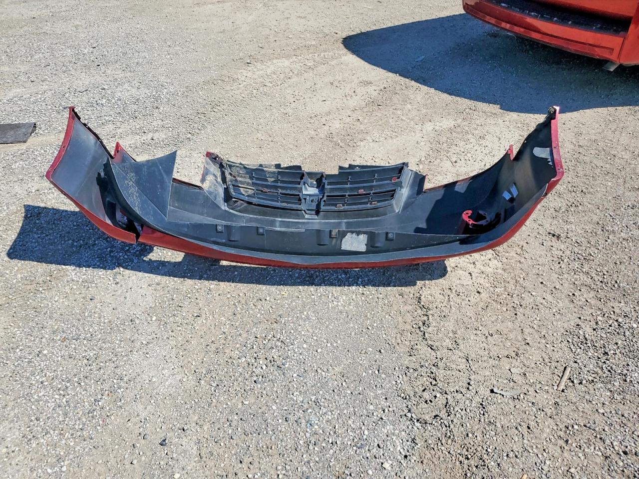 2008 Dodge Grand Caravan Se Red vin: 2D8HN44H88R810443