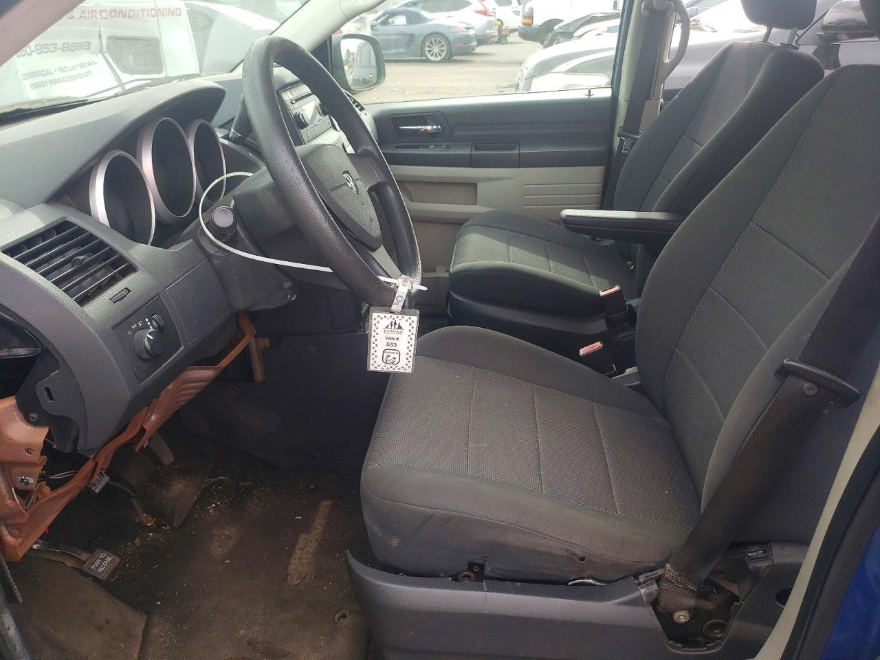 2008 Dodge Grand Caravan Se Blue vin: 2D8HN44HX8R614083
