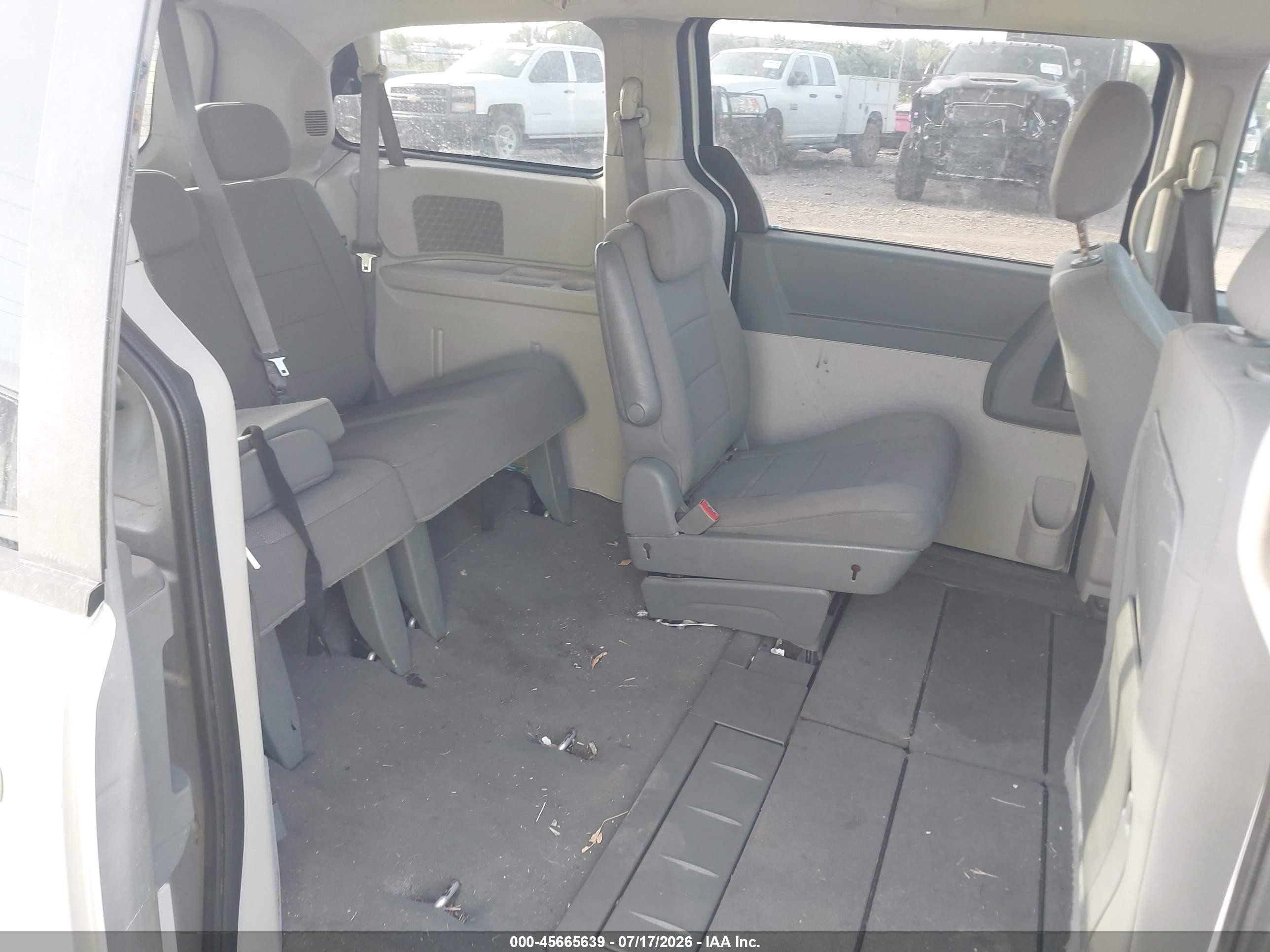 2008 Dodge Grand Caravan Se Silver vin: 2D8HN44HX8R645043